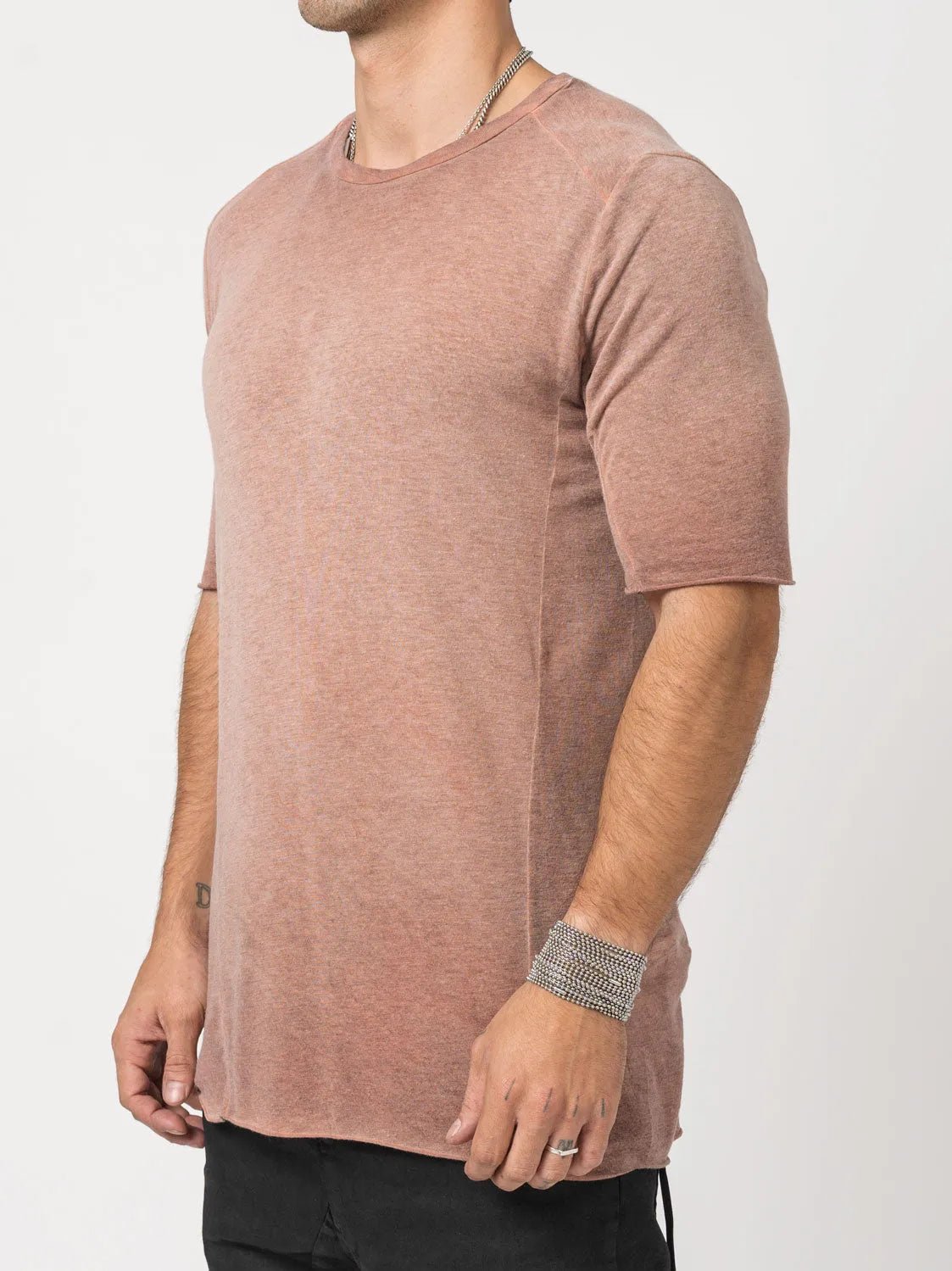 Modal - Cashmere Blend T-Shirt - by MD75