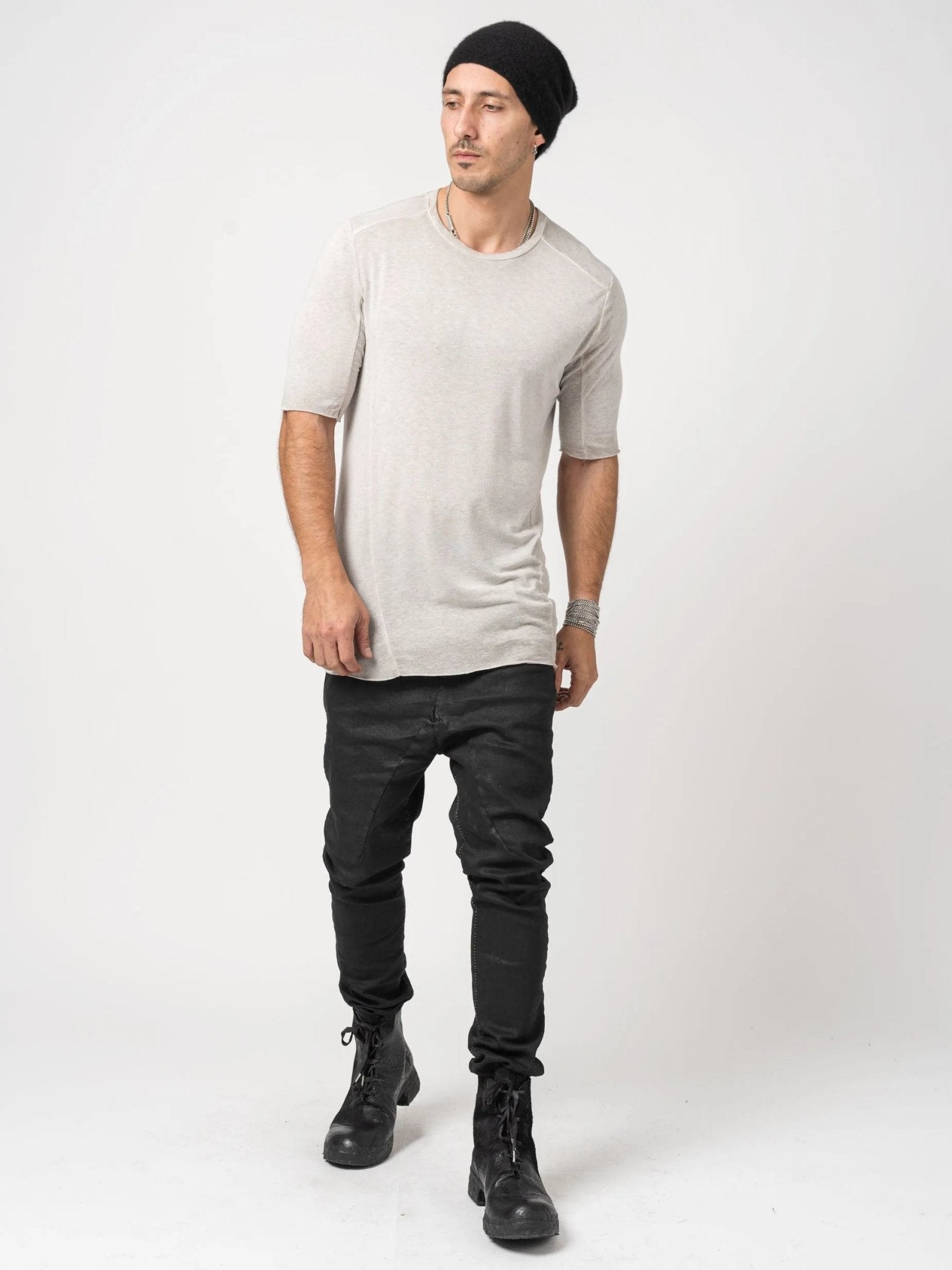 Modal - Cashmere Blend T-Shirt - by MD75