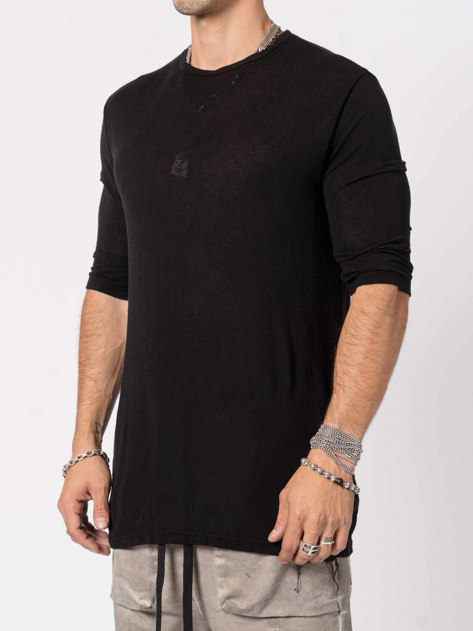 Modal Cashmere Blend Tee - by MD75