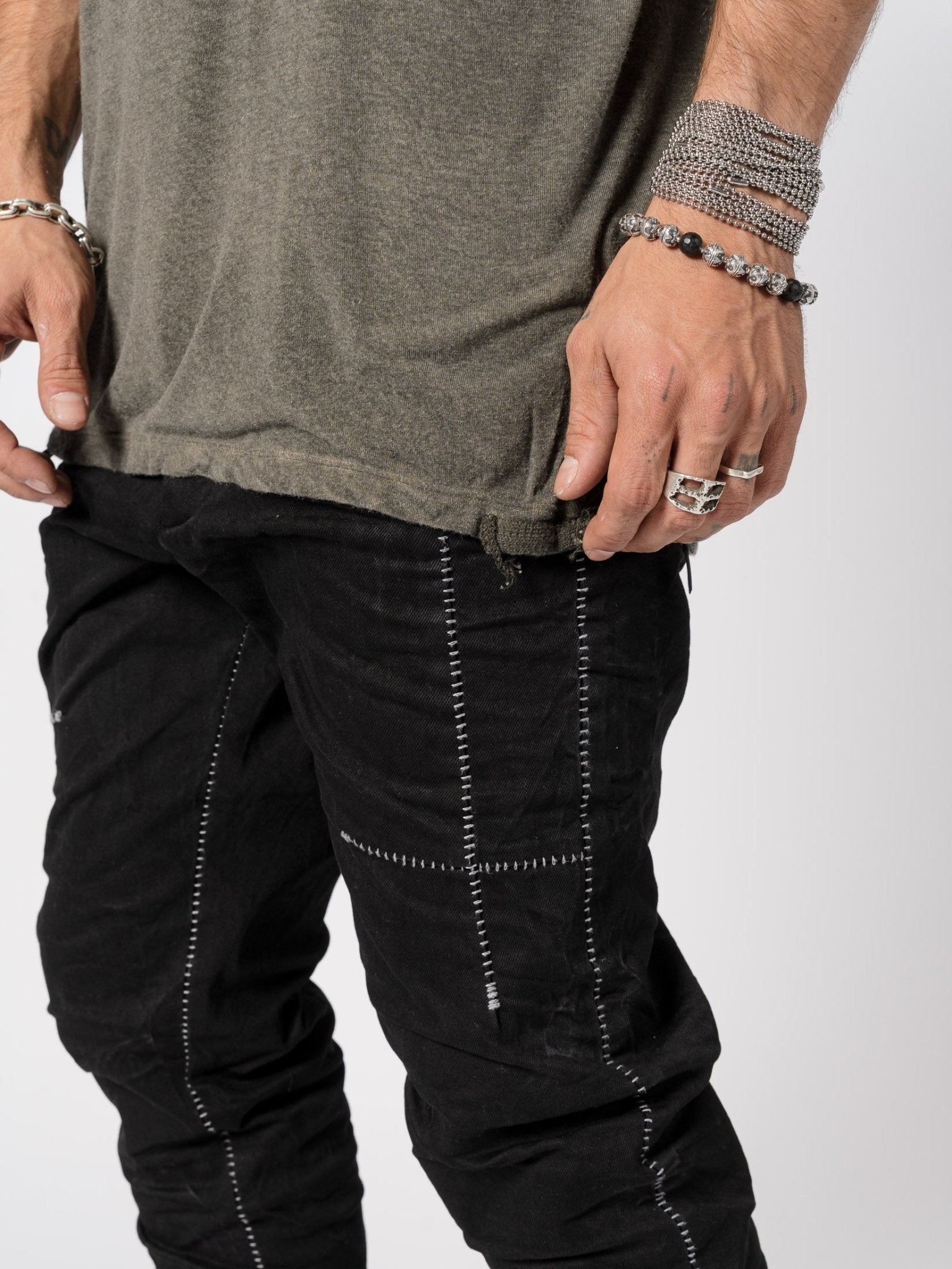 Modal Cashmere Blend Tee - by MD75