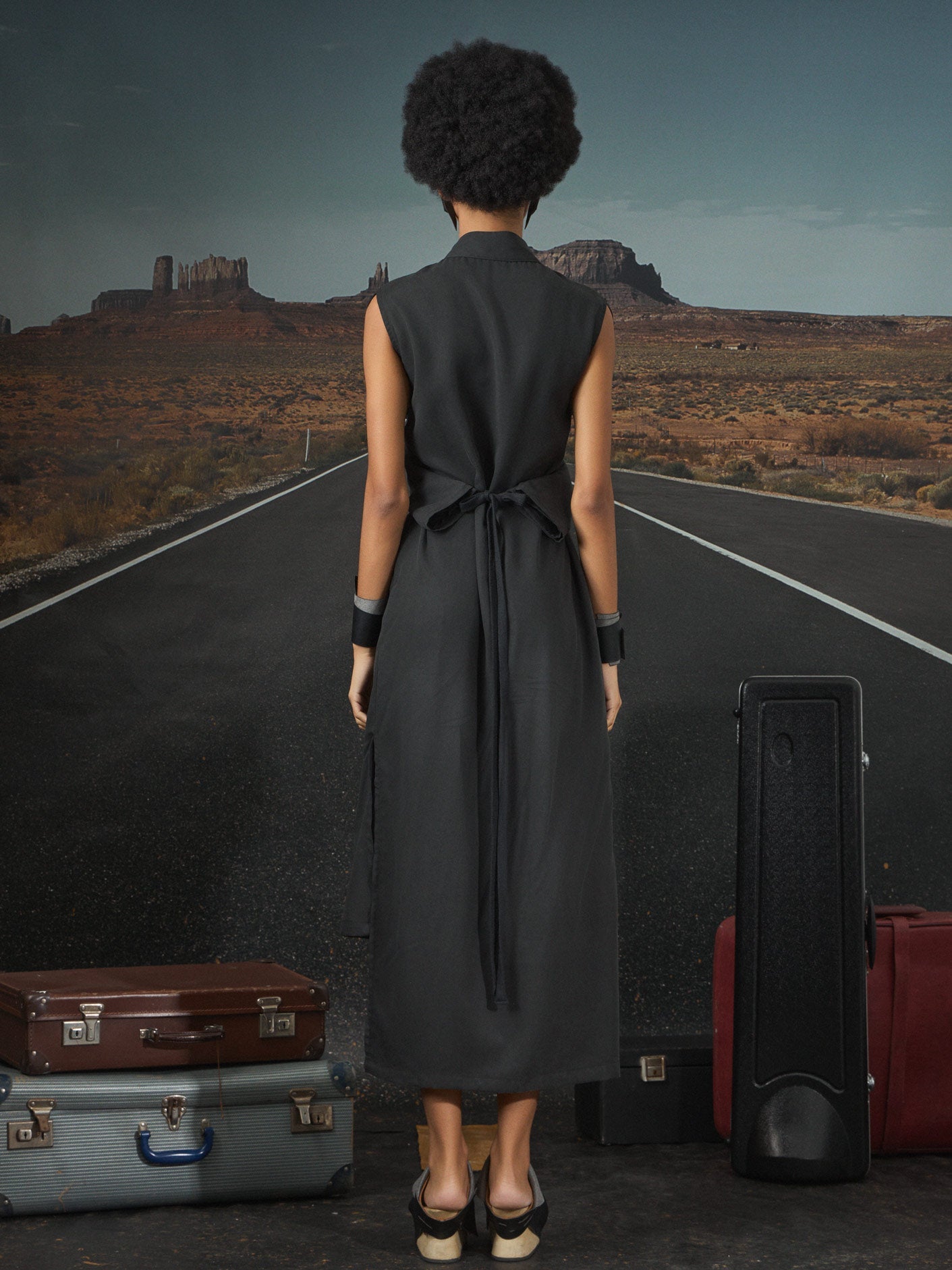Norah Jones – long dress - by Eating the Goober