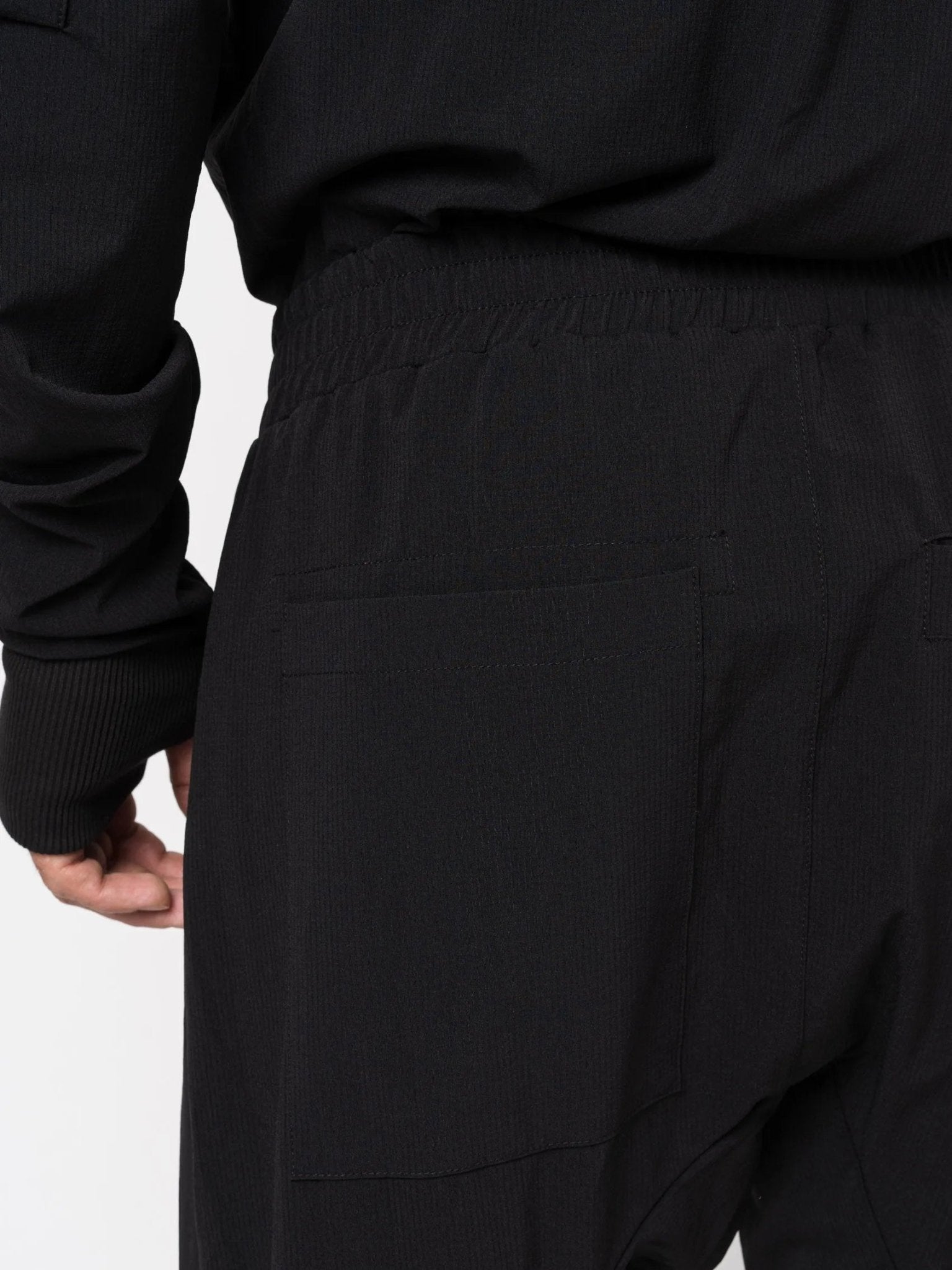 Nylon overall with bomber collar - by THOM KROM