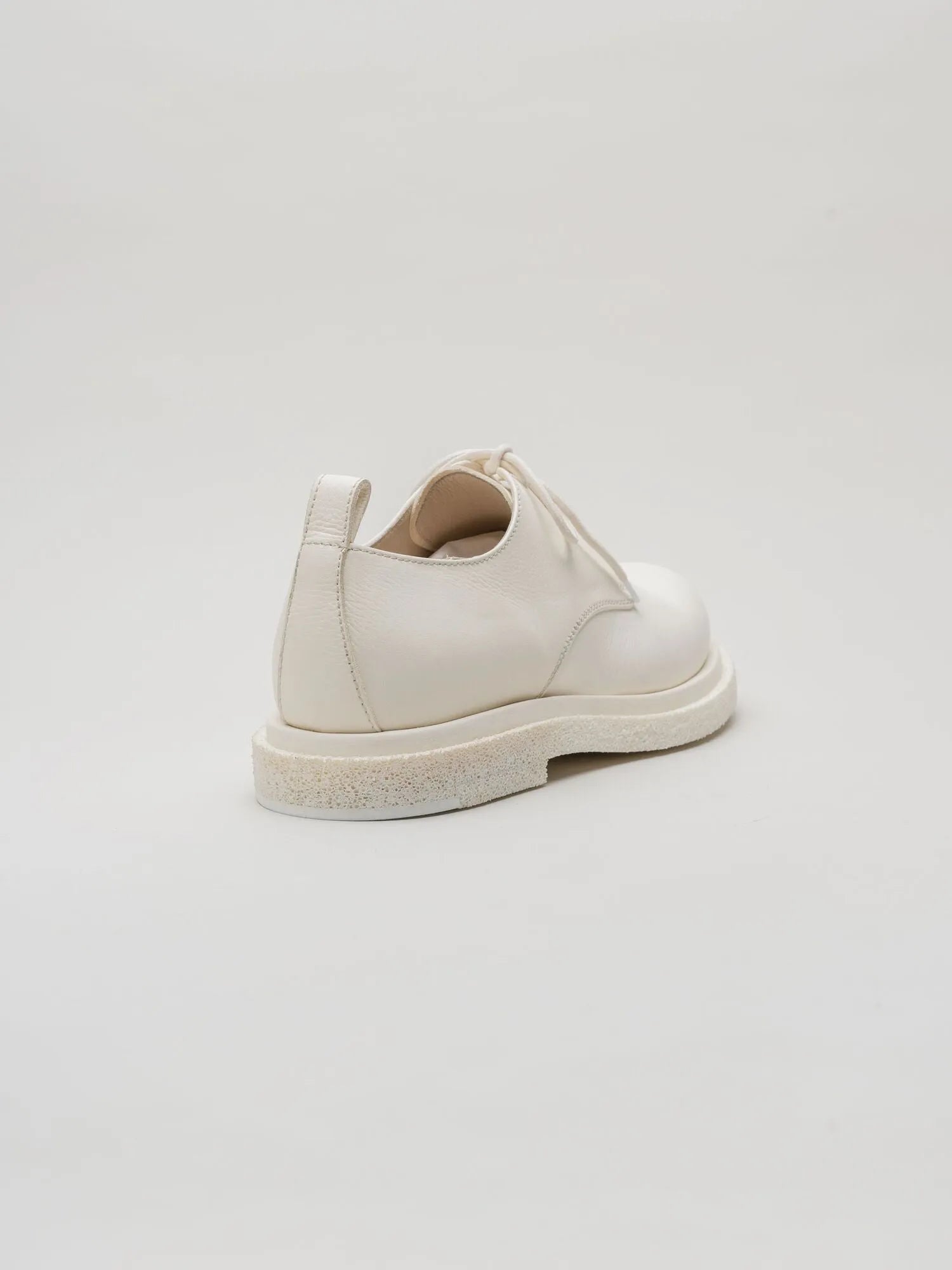 Officine Creative Tonal Derby Leather Lace - up Milk - by OFFICINE CREATIVE