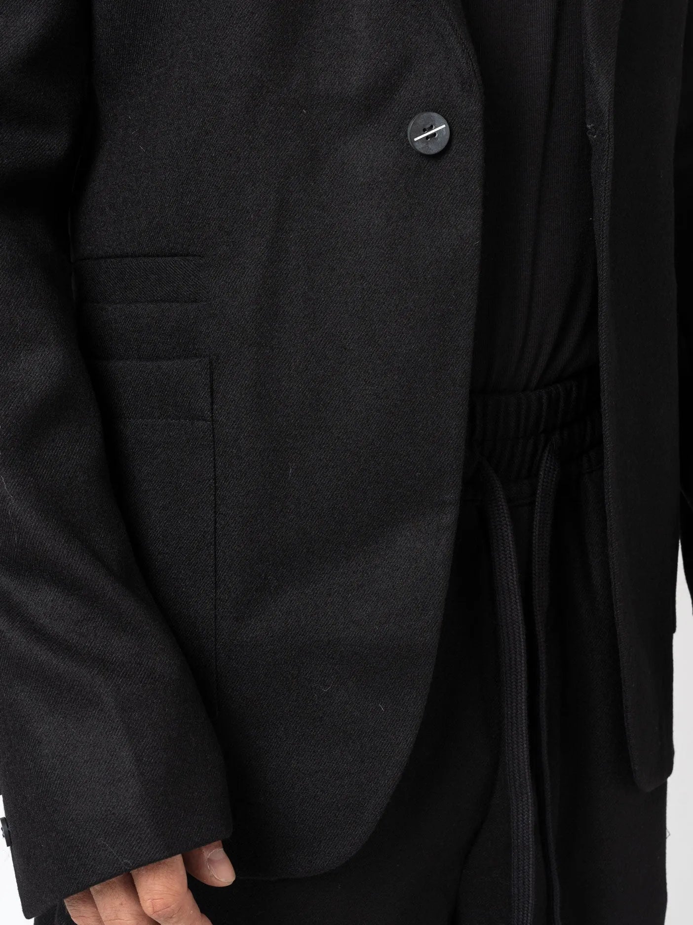 One button blazer - by THOM KROM