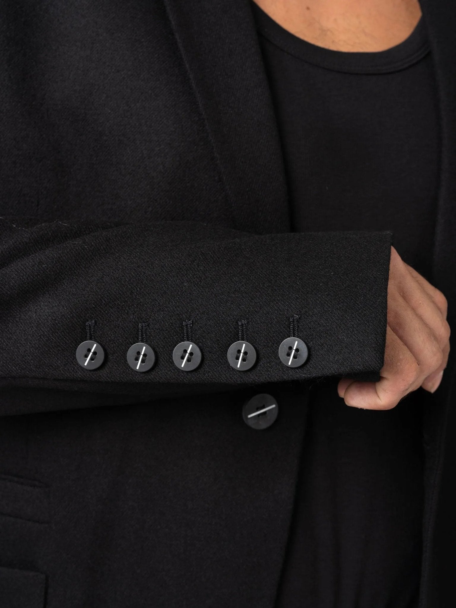 One button blazer - by THOM KROM