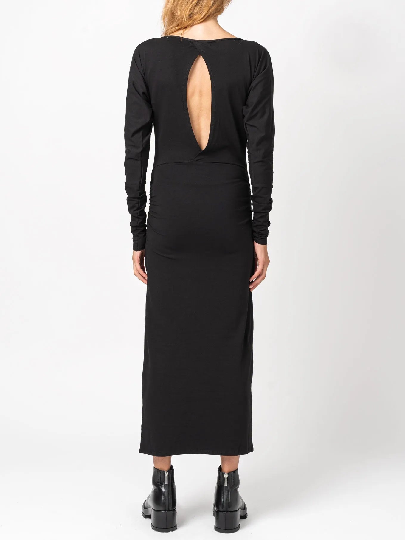 Open - Back Midi Dress - by NOSTRA SANTISSIMA