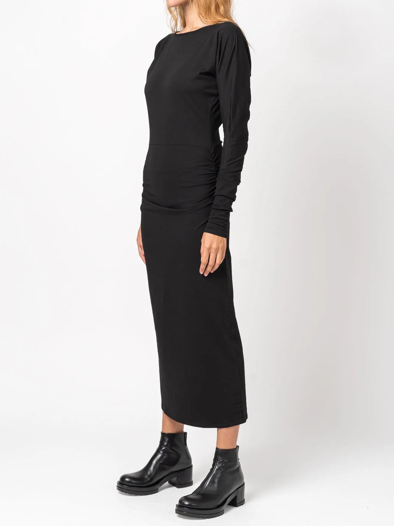 Open - Back Midi Dress - by NOSTRA SANTISSIMA