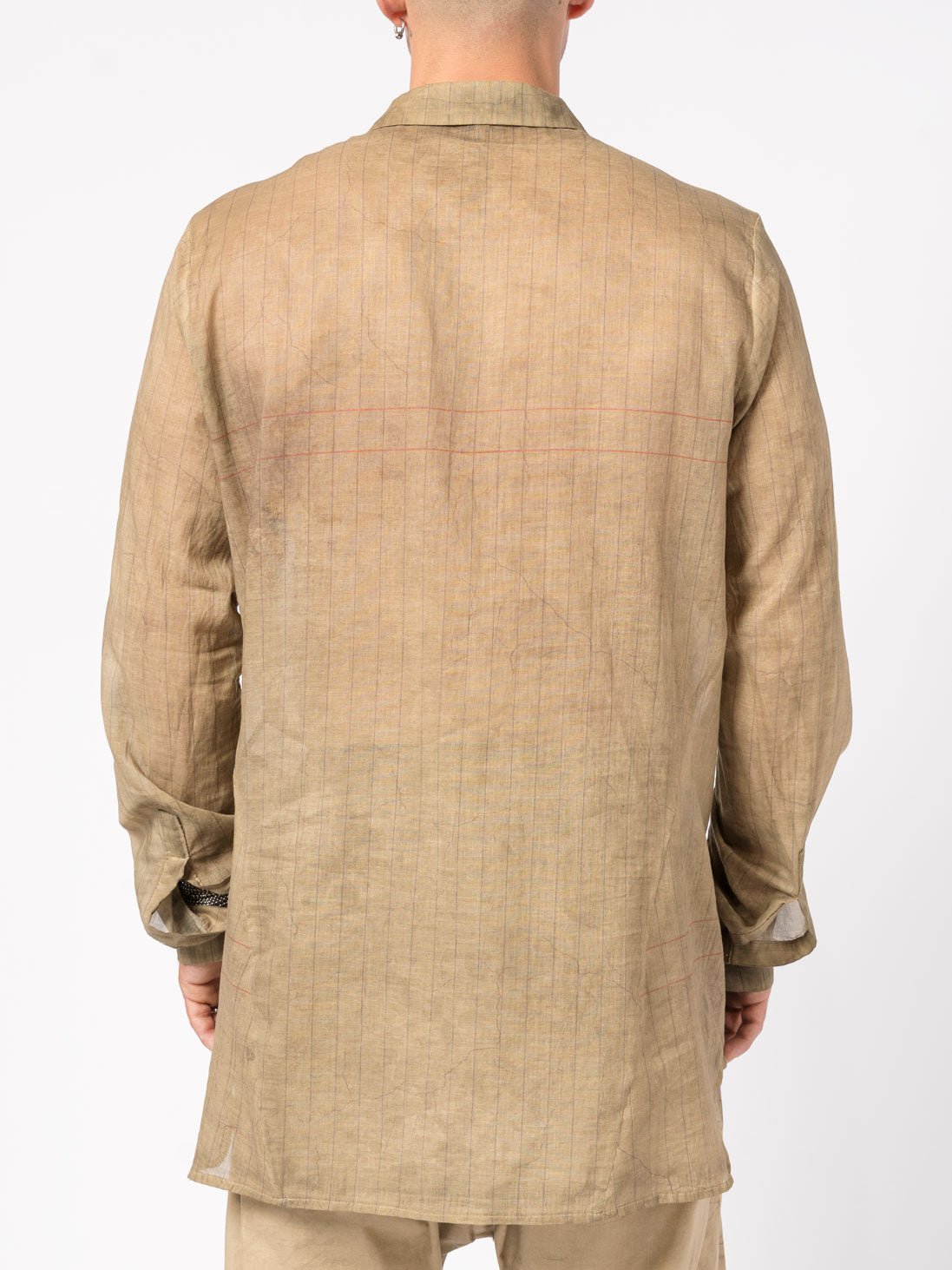 Overdyed Cotton Shirt - by MASNADA