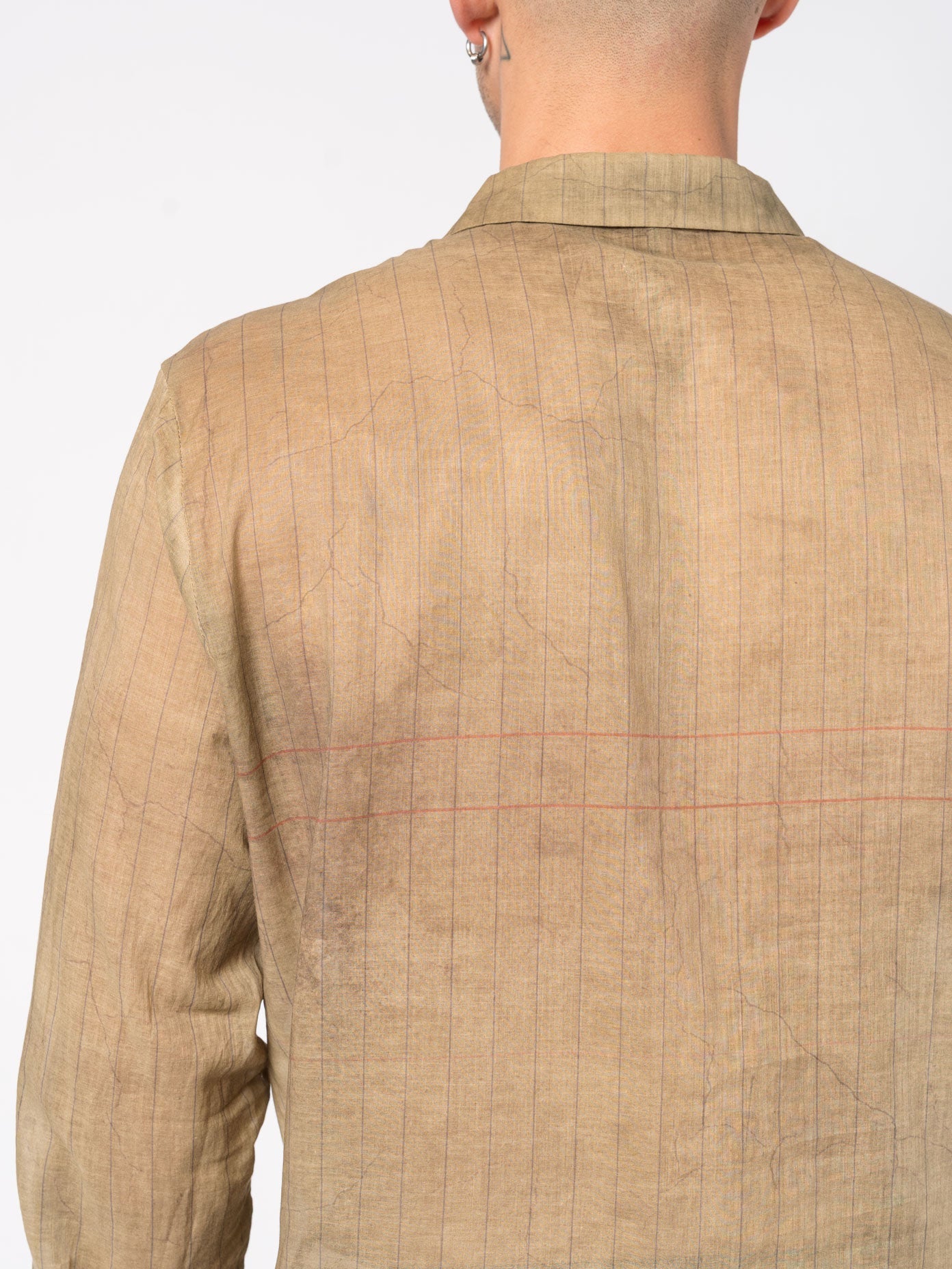 Overdyed Cotton Shirt - by MASNADA