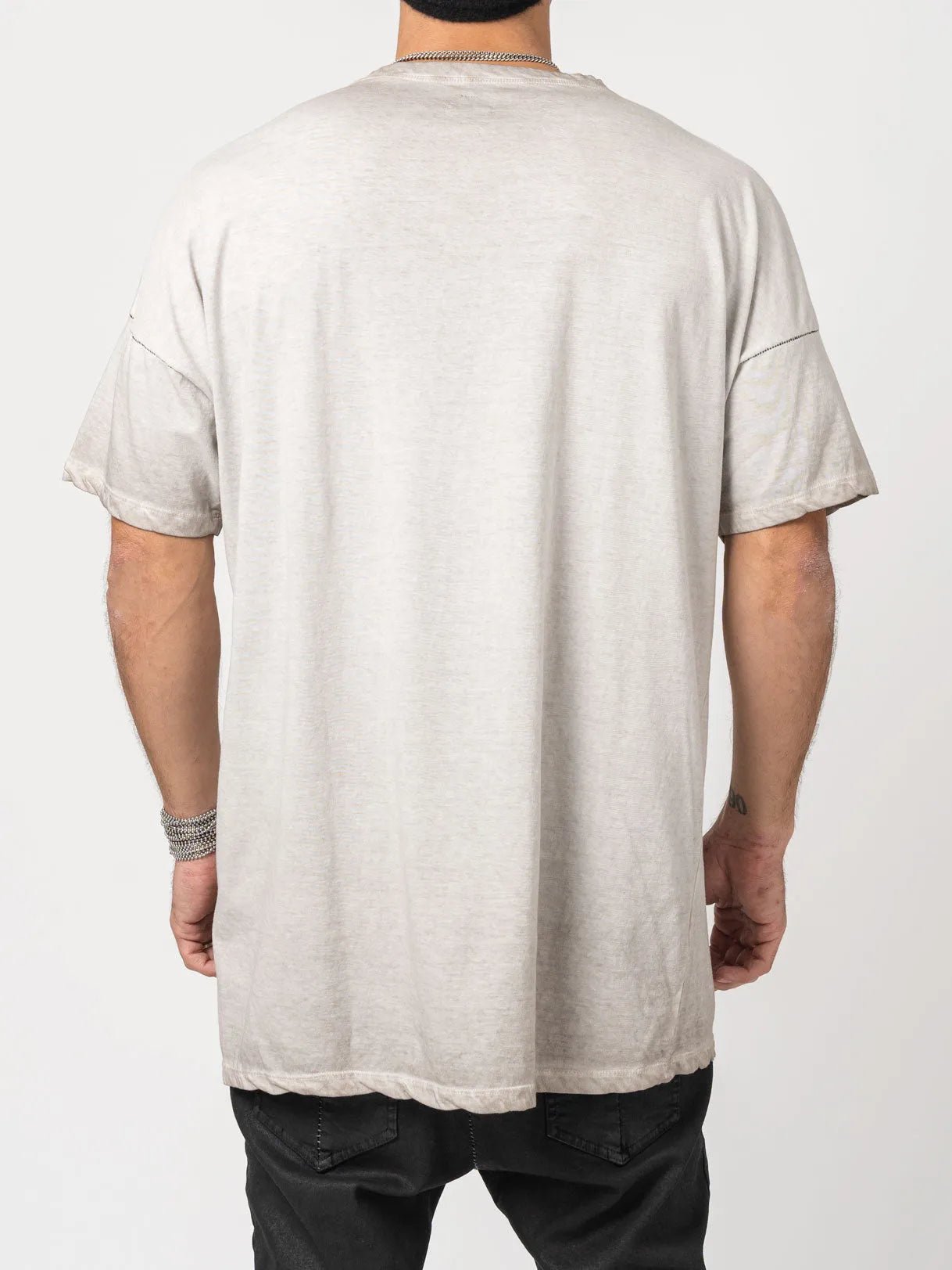 Oversized Cotton T-Shirt - by MD75