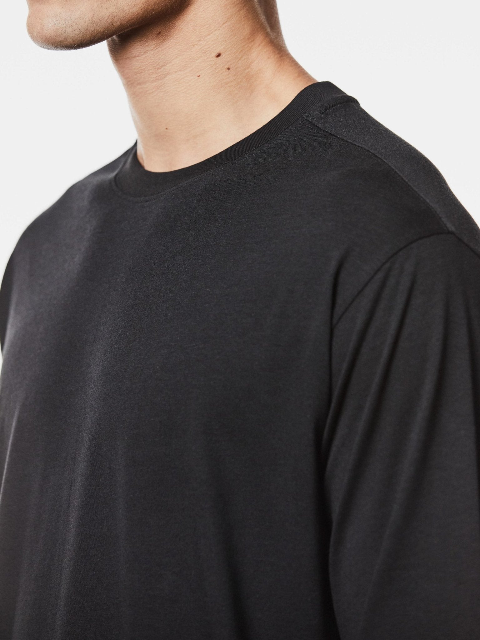 Oversized Cotton T-Shirt with Print Details - by THOM KROM