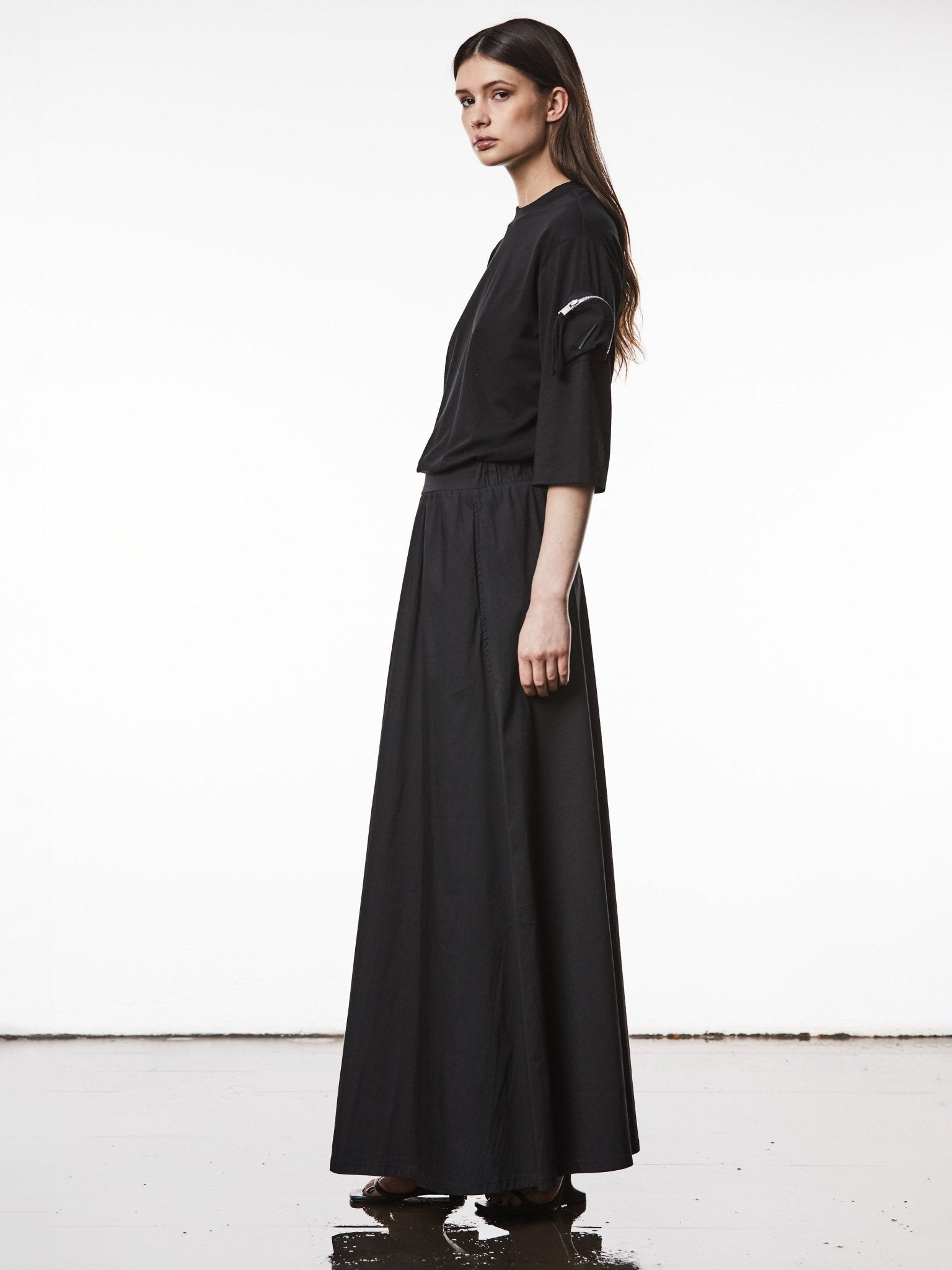 Oversized Crew Neck Shirt - by THOM KROM