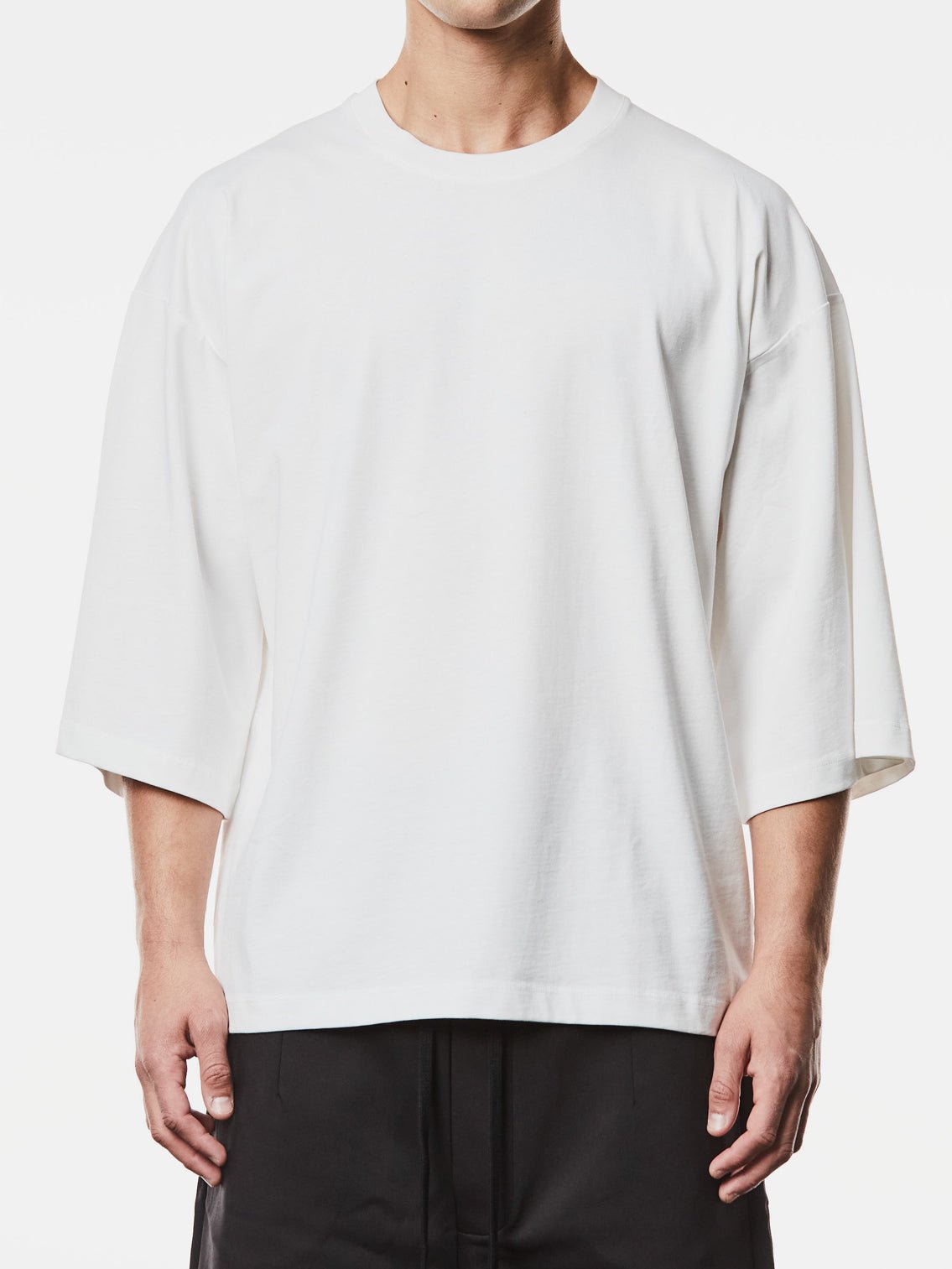 Oversized Round Neck Shirt - by THOM KROM