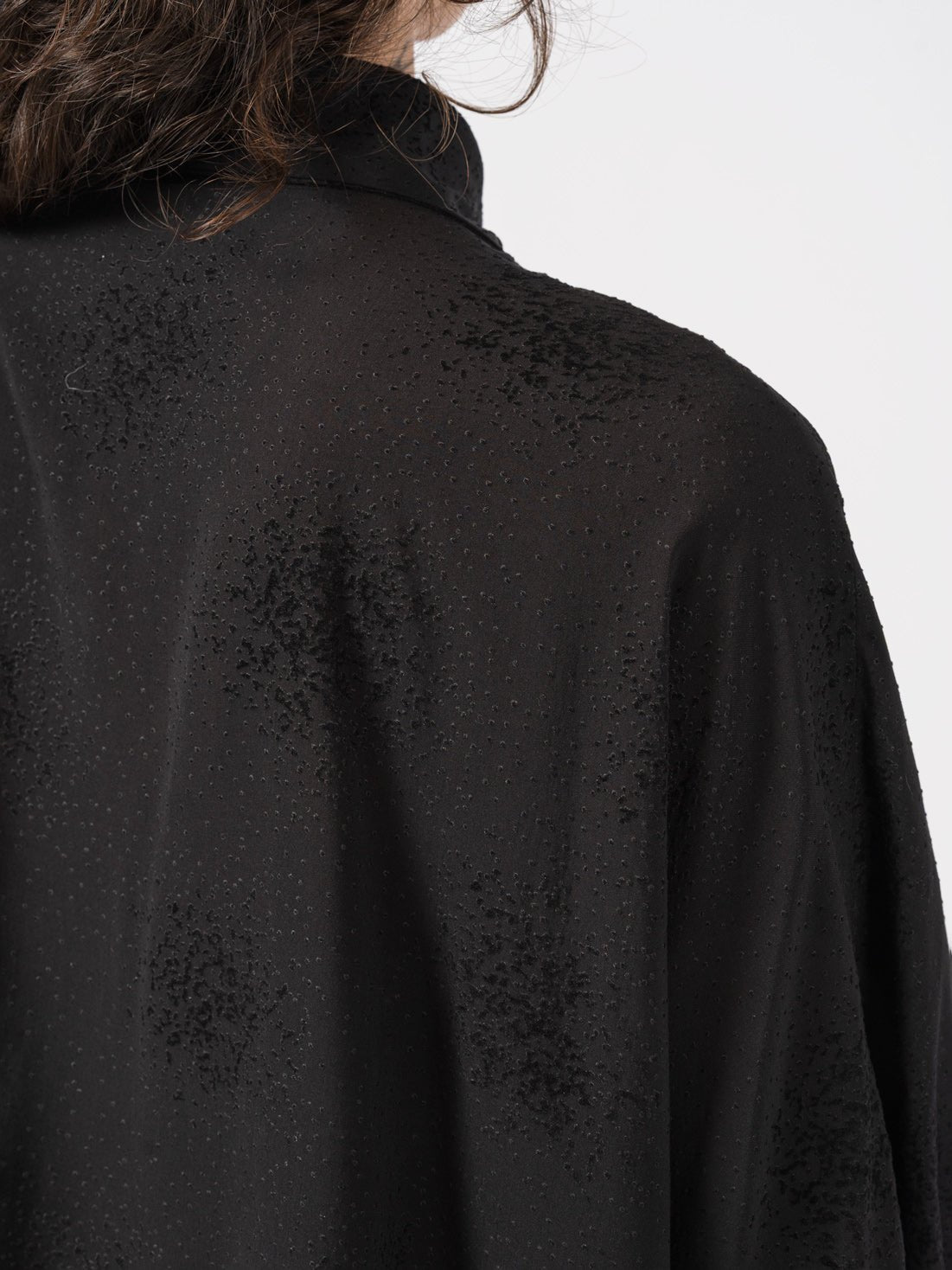 Oversized Textured Shirt - by NOSTRA SANTISSIMA