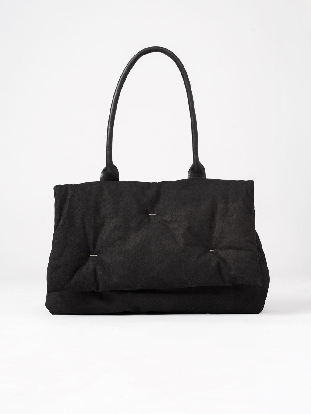 Padded Leather Bag - by DANIELE BASTA