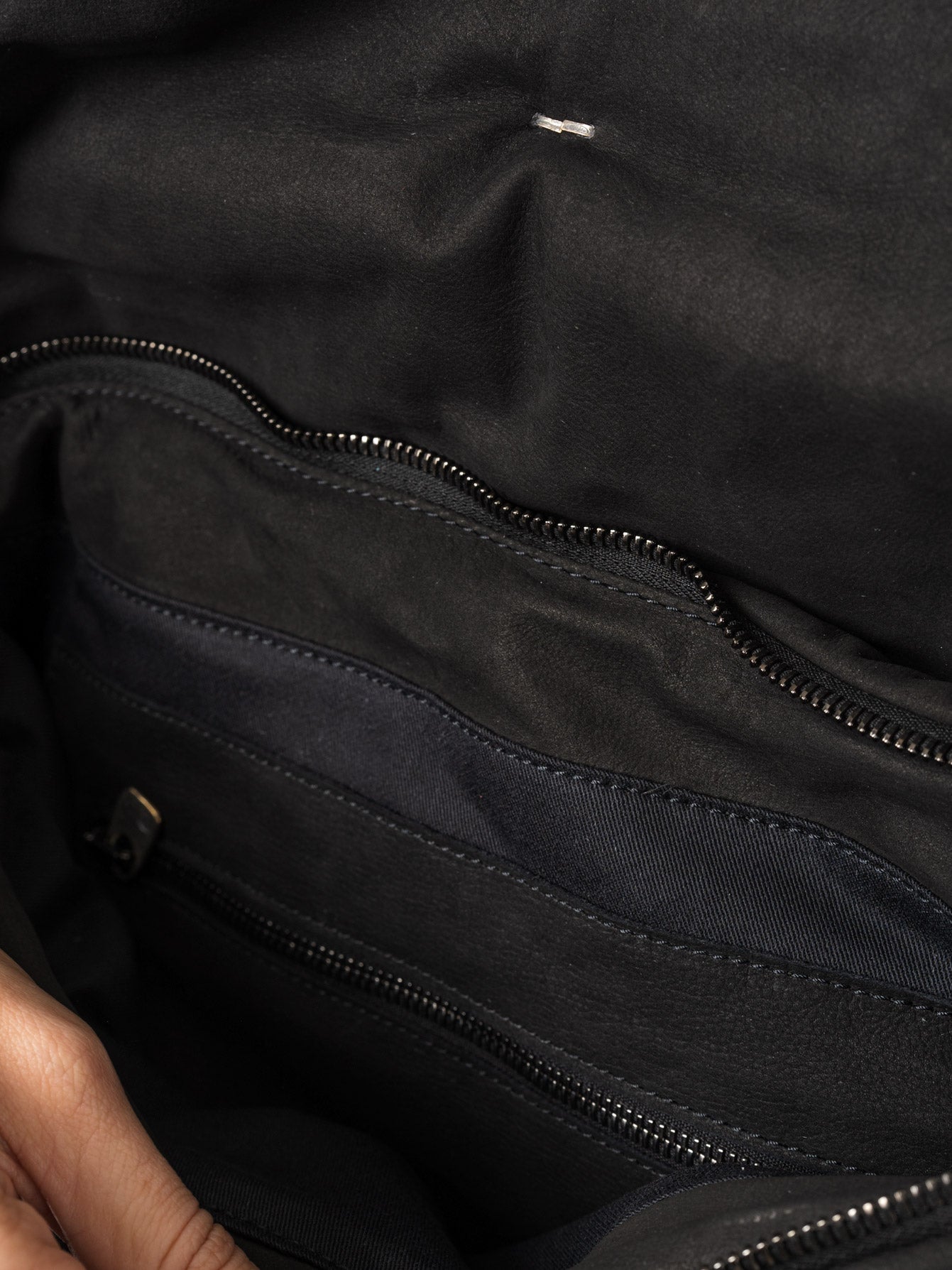 Padded Leather Bag - by DANIELE BASTA