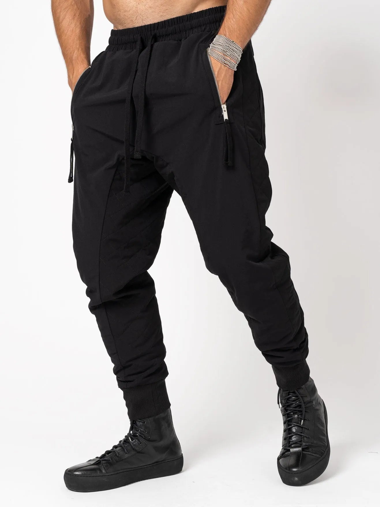 Padded trousers - by THOM KROM
