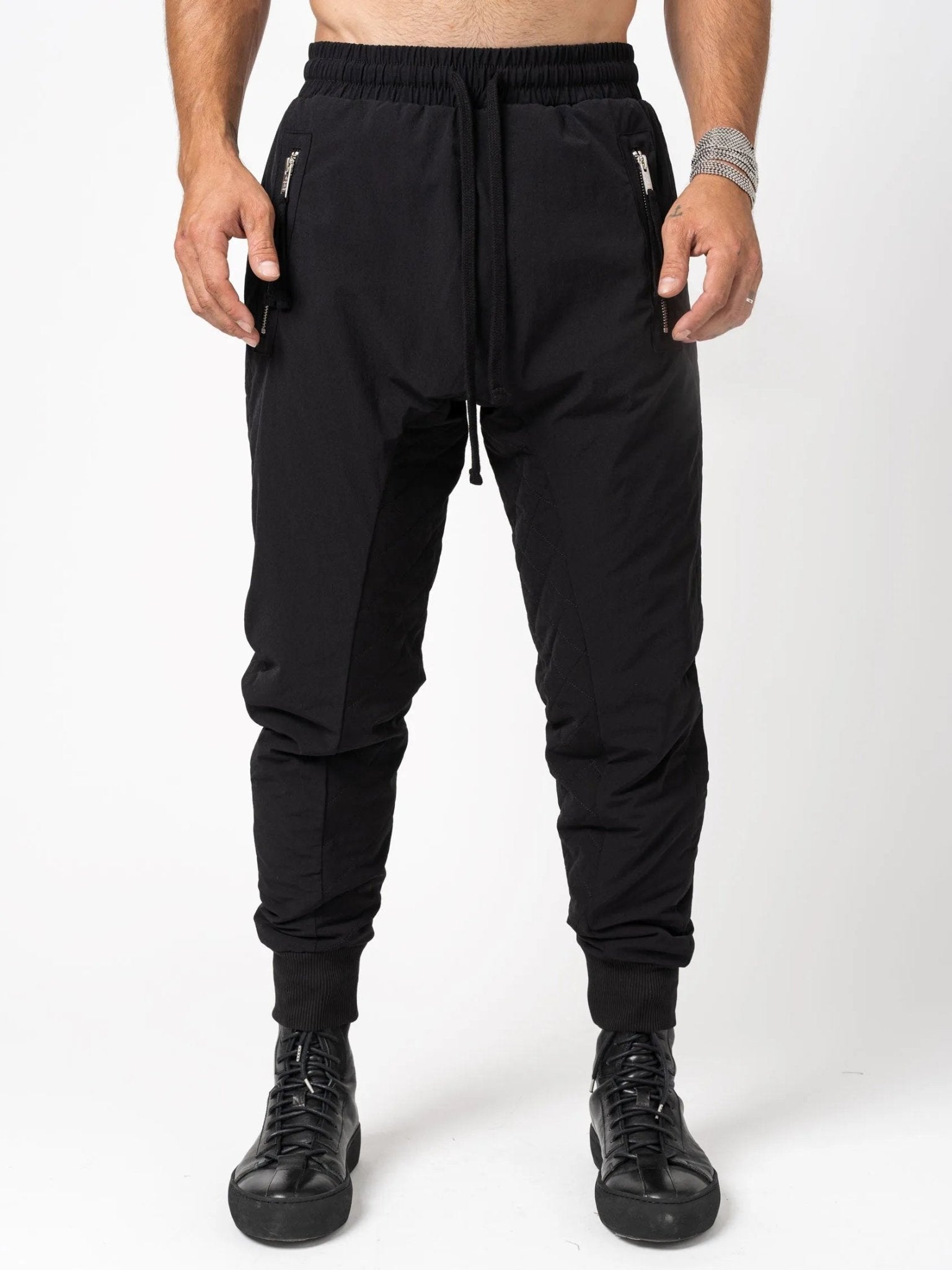 Padded trousers - by THOM KROM