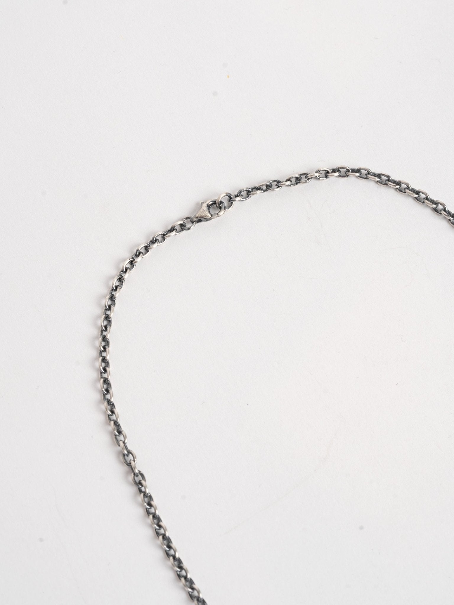 Pendant Necklace with Raw Oval Element - by AITO