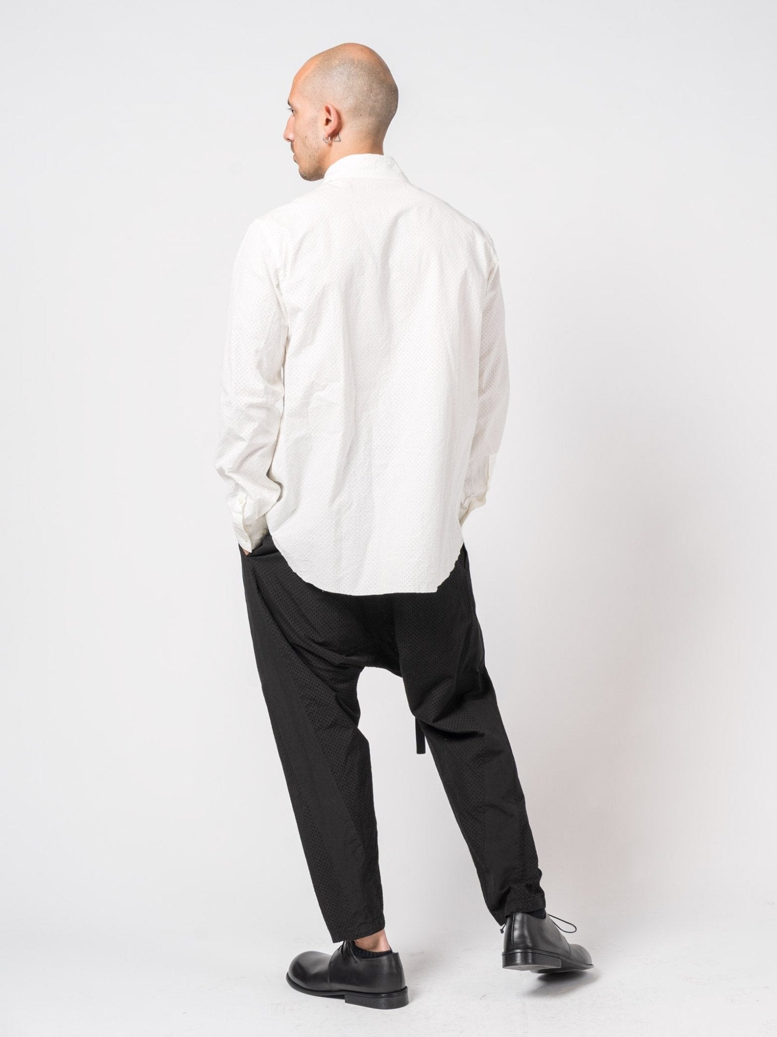 Perforated Button - Up Shirt - by NUDE: MM