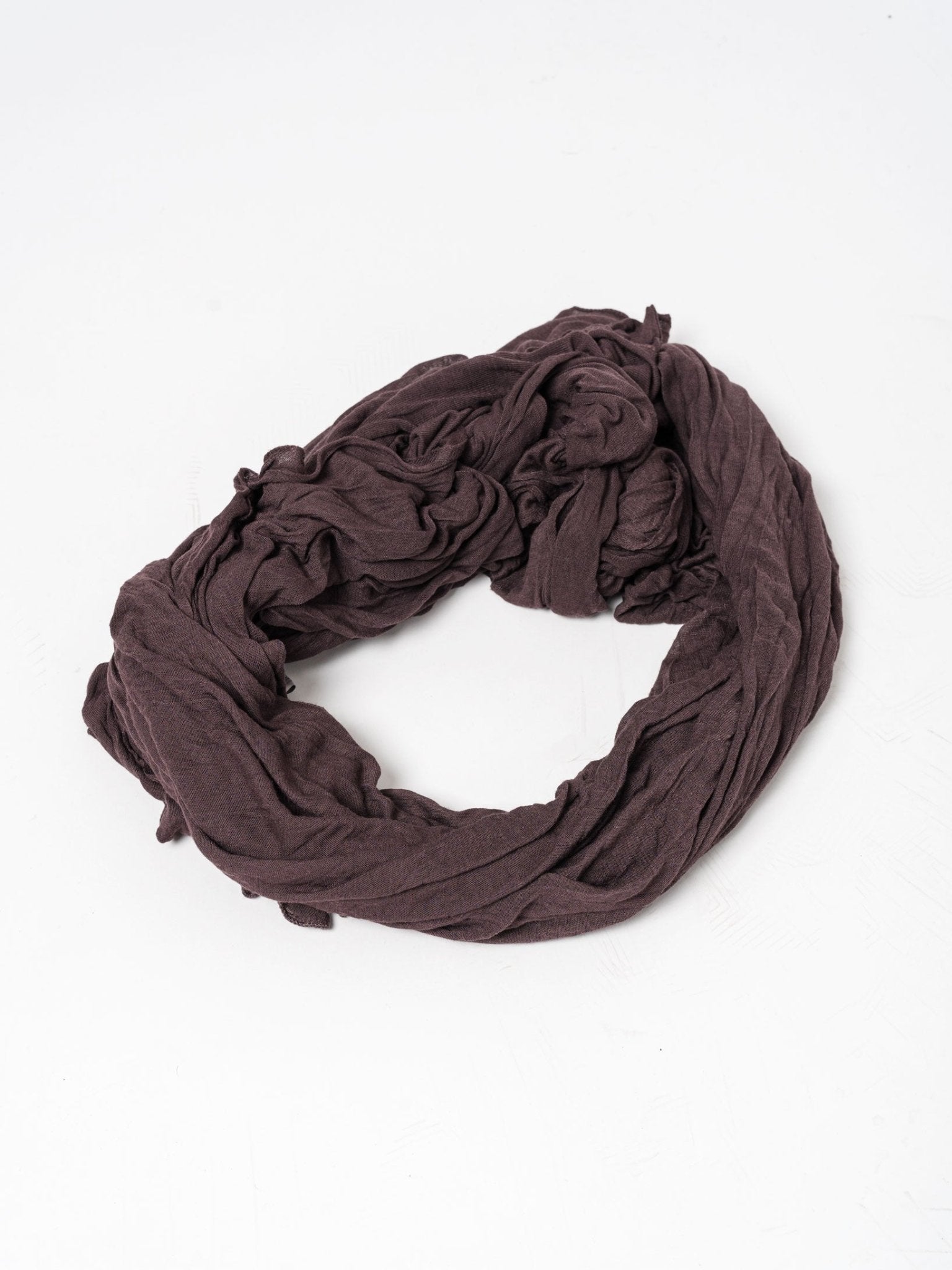 Plain Knit Viscose Scarf - by TRANSIT UOMO