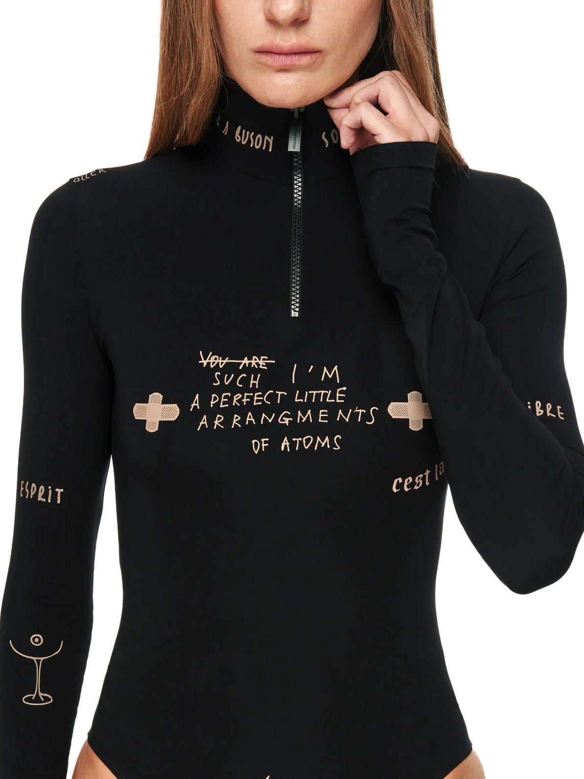 Printed Bodysuit - by TTSWTRS