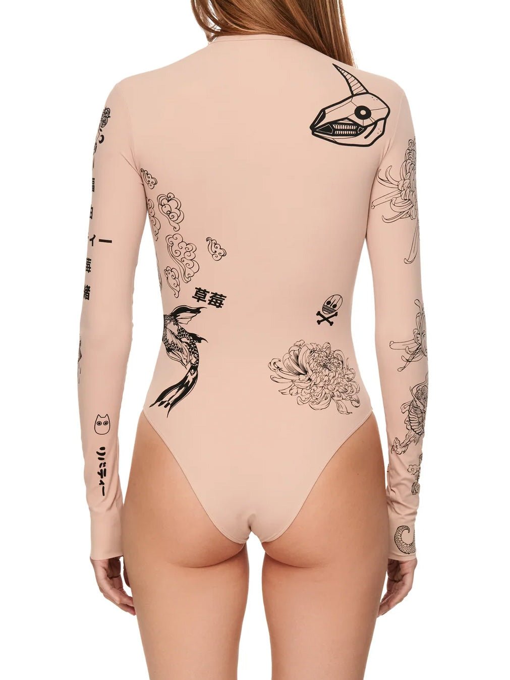 Printed Bodysuit - by TTSWTRS