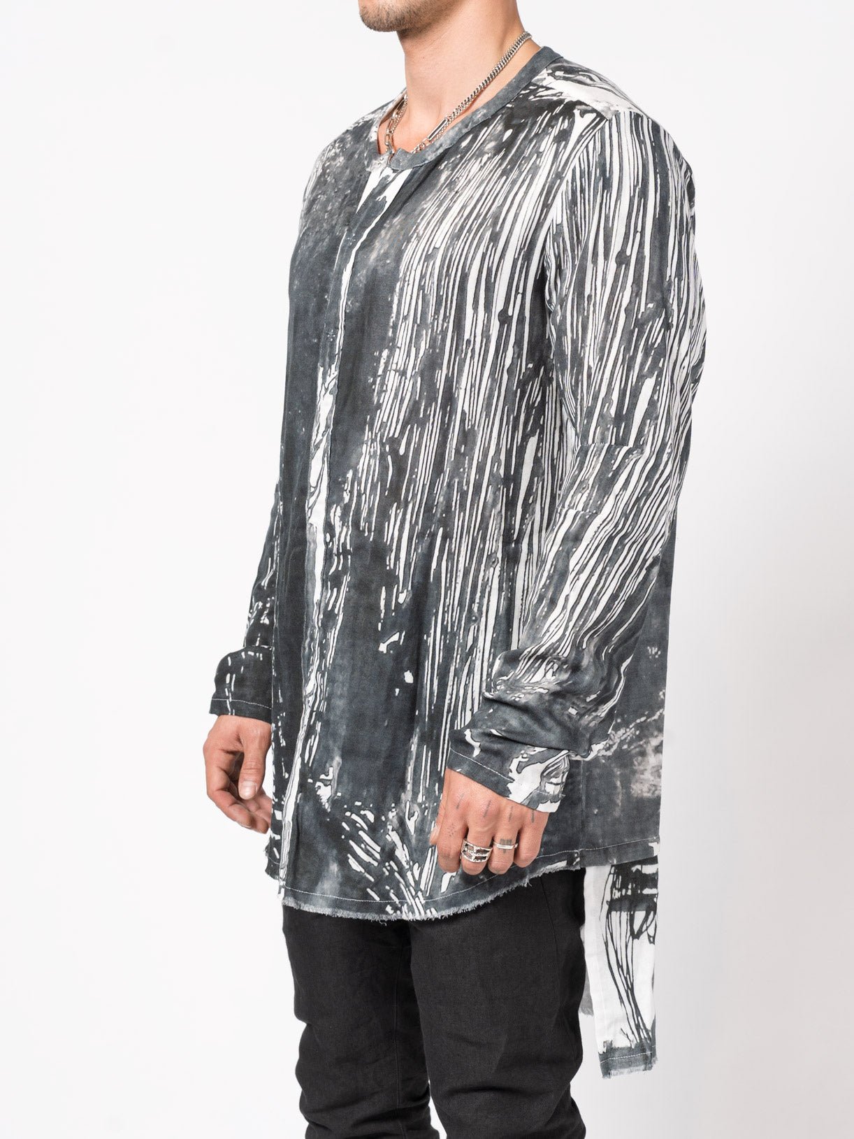 Printed Long Shirt - by NUDE: MM