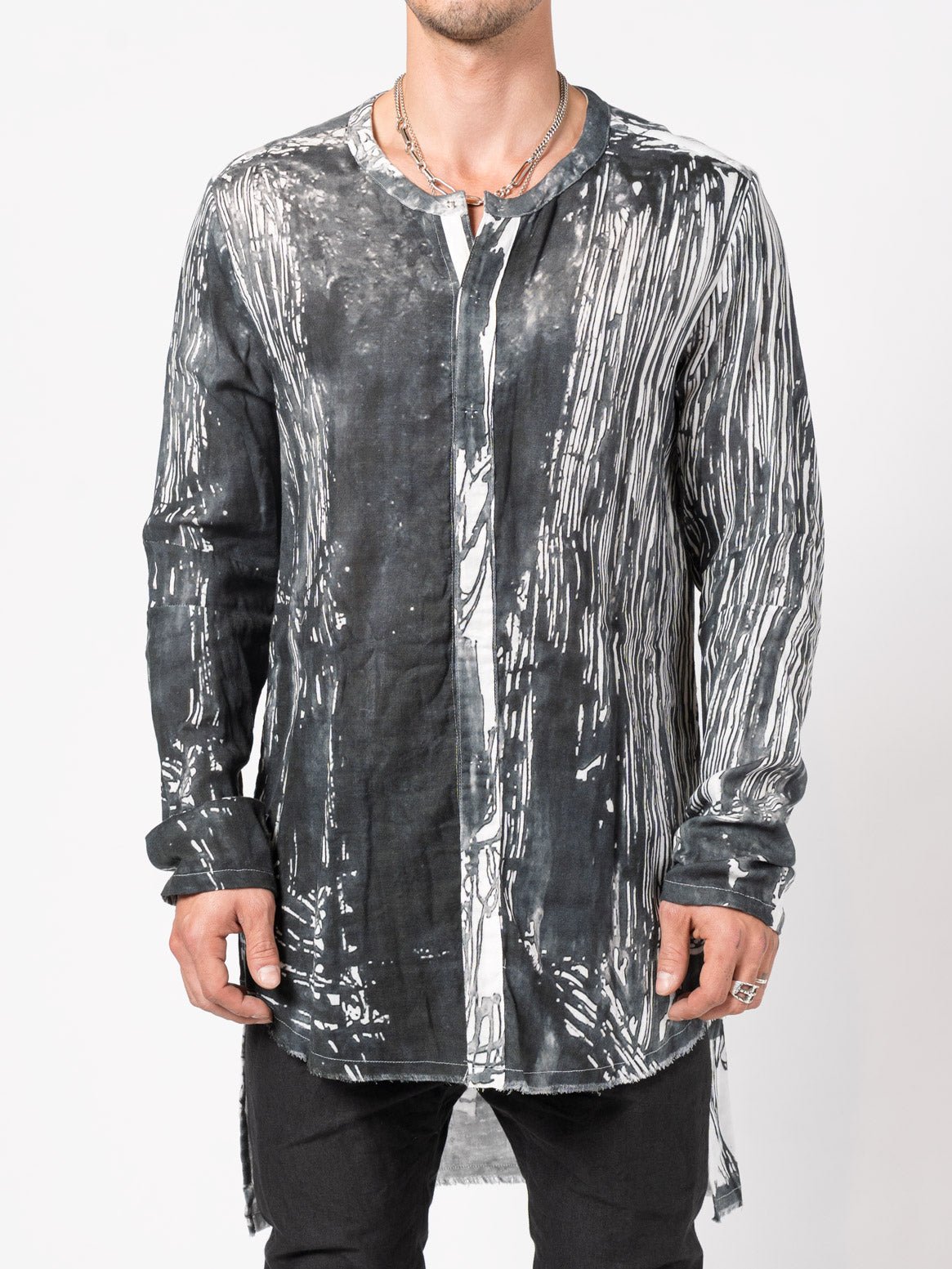 Printed Long Shirt - by NUDE: MM