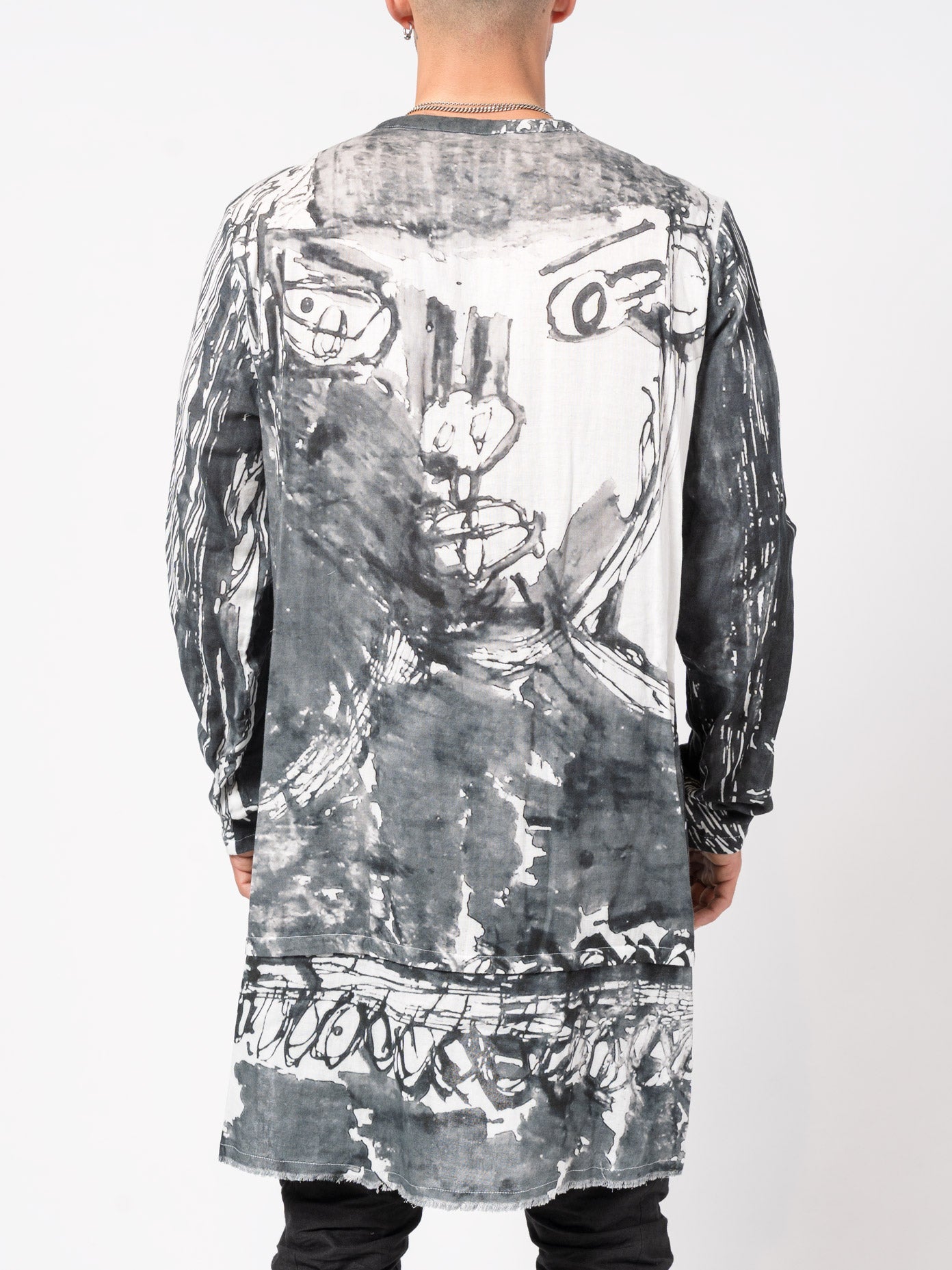 Printed Long Shirt - by NUDE: MM