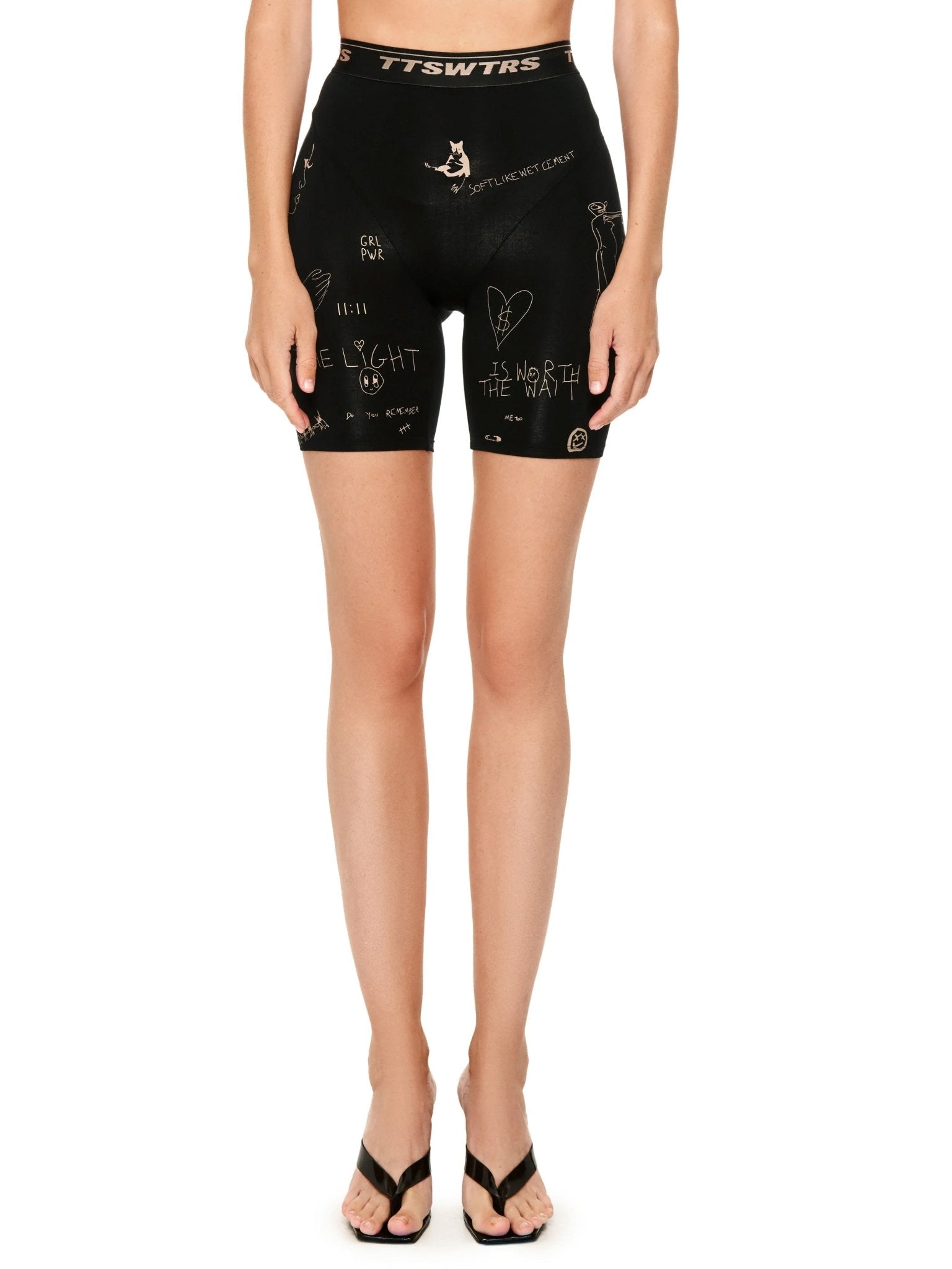 Printed Short Leggings - by TTSWTRS