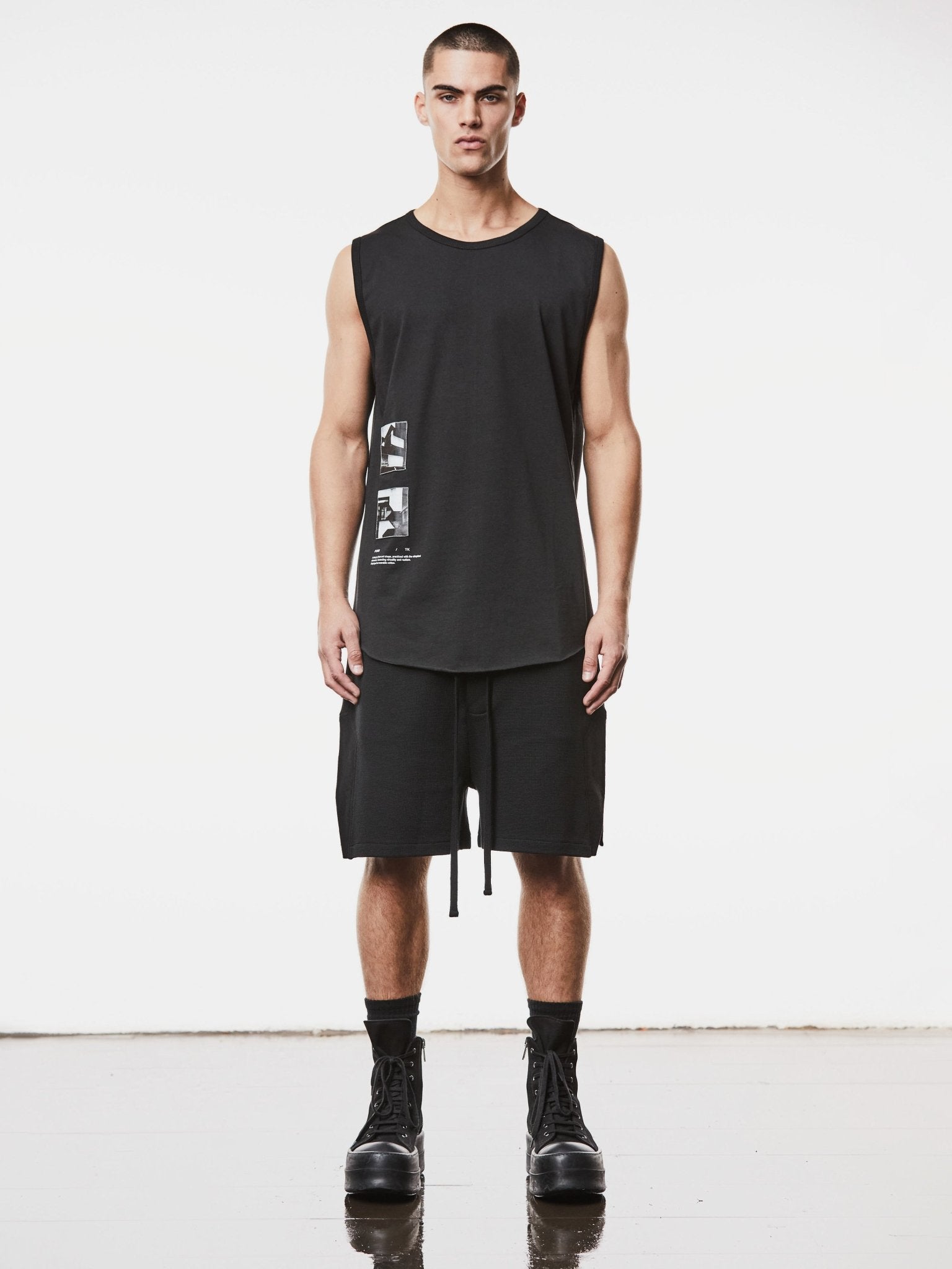 Printed Tank Top - by THOM KROM