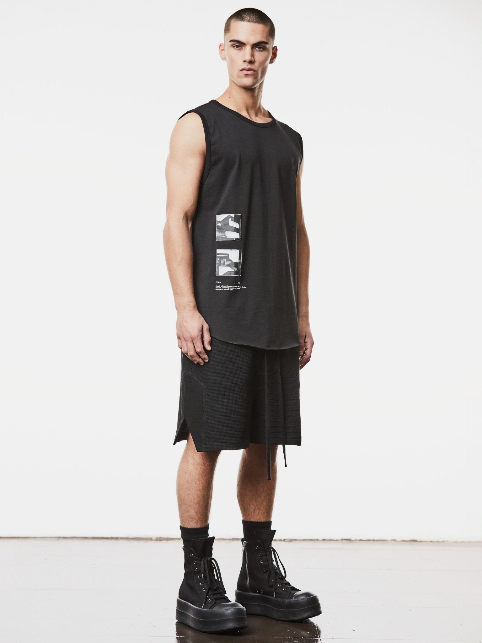 Printed Tank Top - by THOM KROM