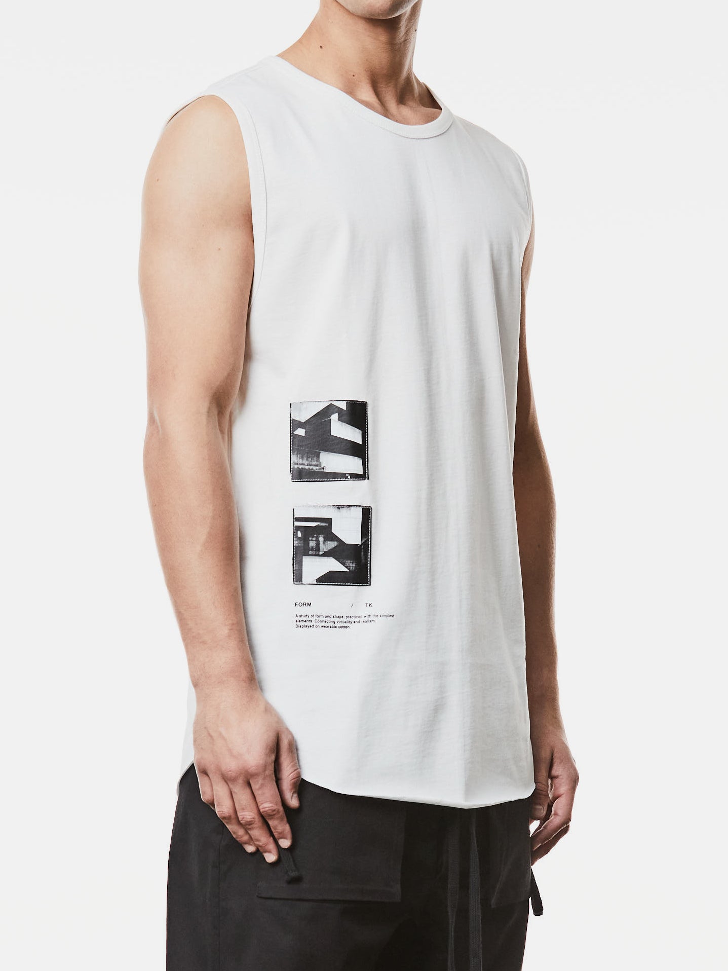 Printed Tank Top - by THOM KROM