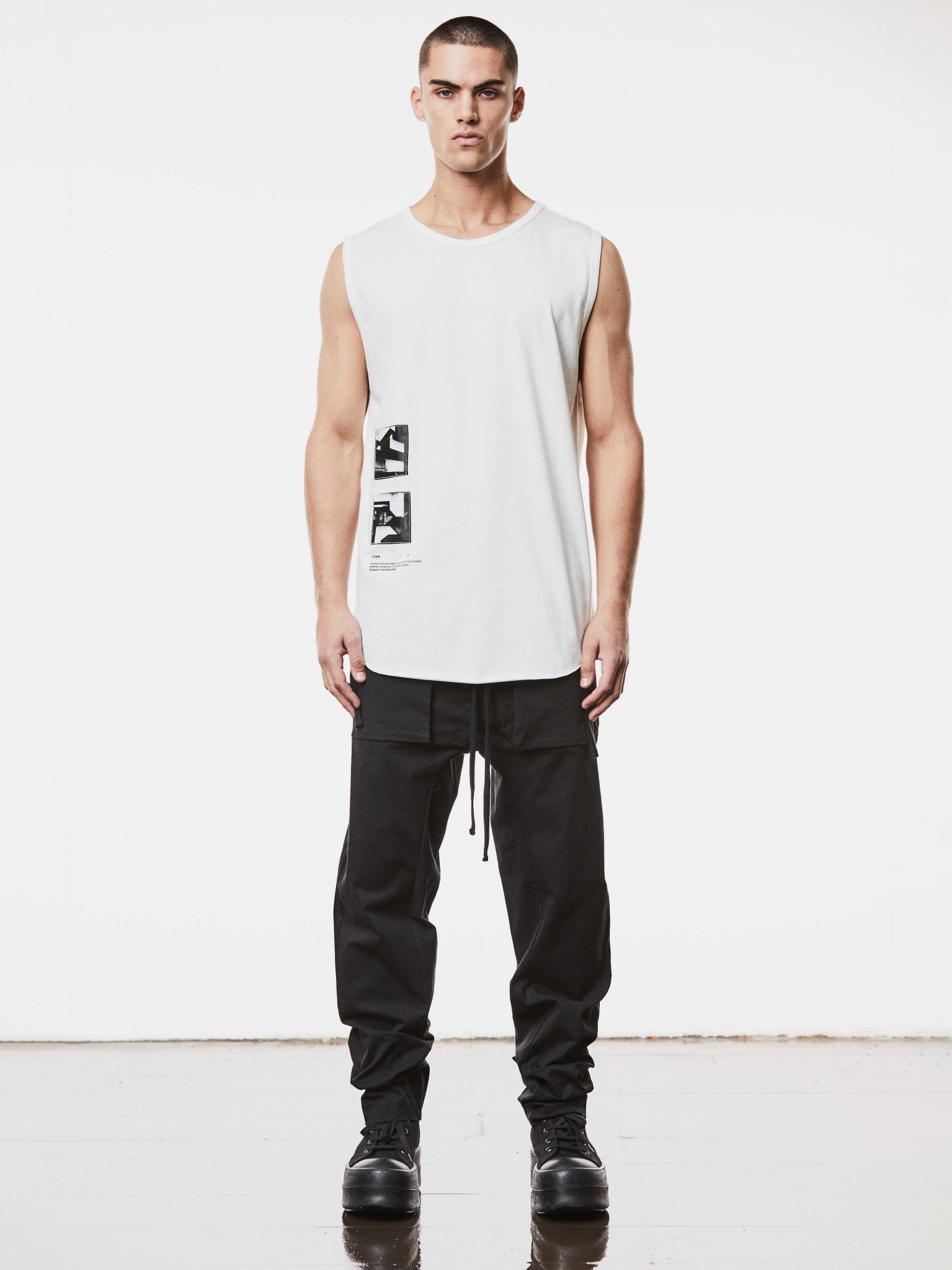 Printed Tank Top - by THOM KROM
