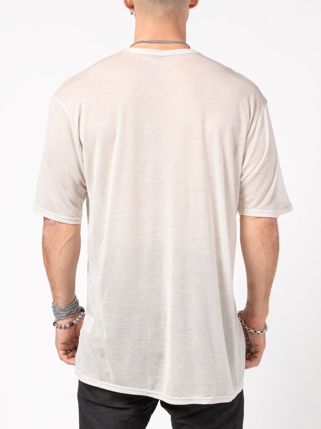 Printed Tencel T-Shirt - by NUDE: MM