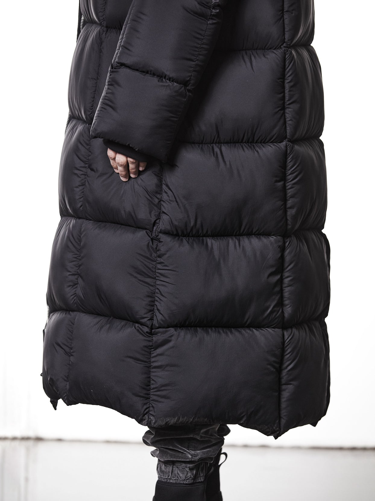 Quilted Nylon Puffer Jacket - by THOM KROM