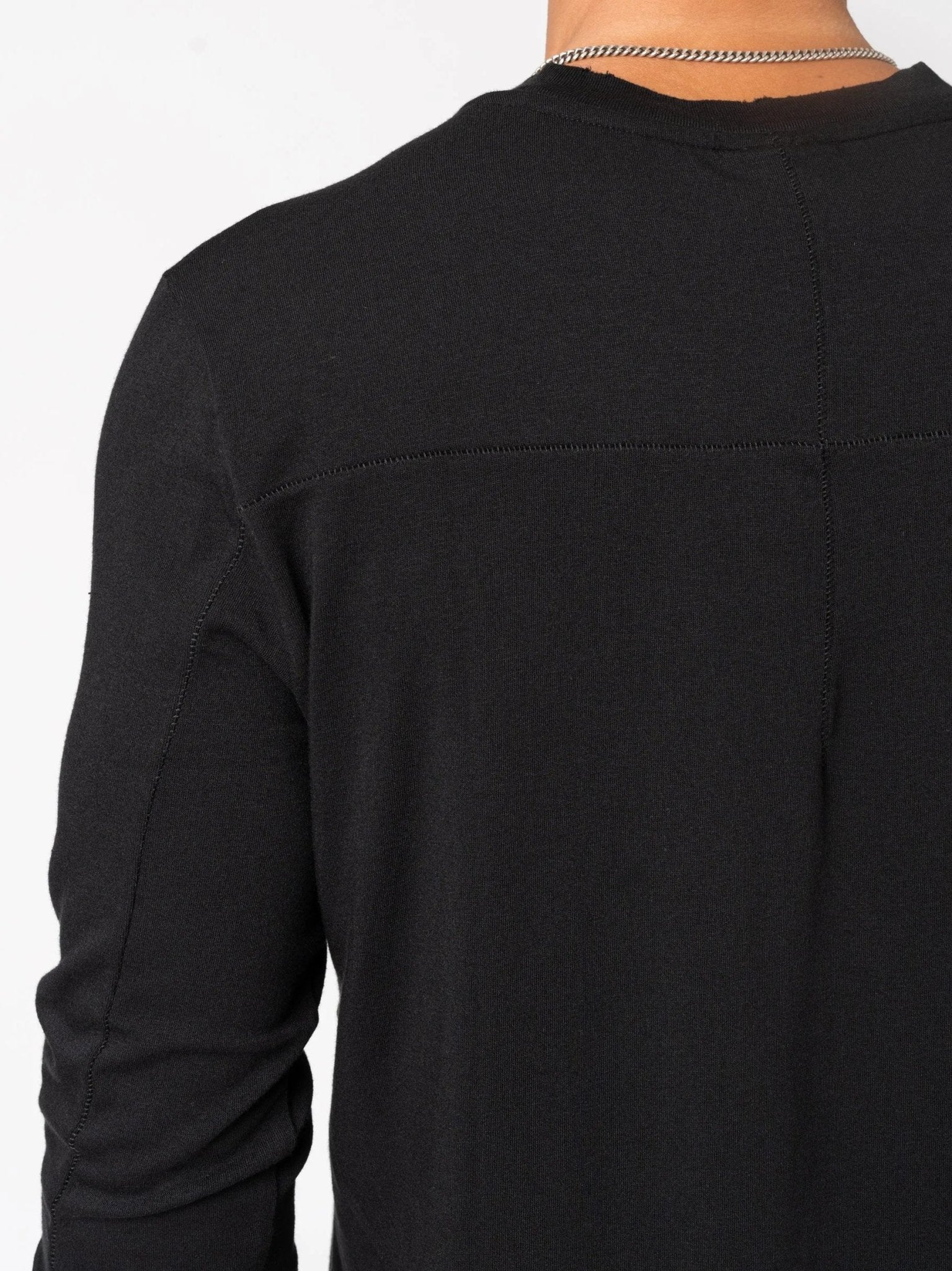 Raw cut hem T shirt - by THOM KROM