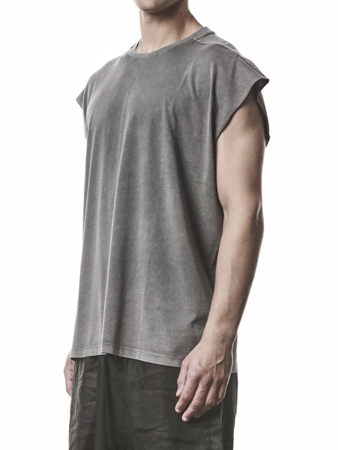 Raw Shoulder Oversized Tee - by THOM KROM