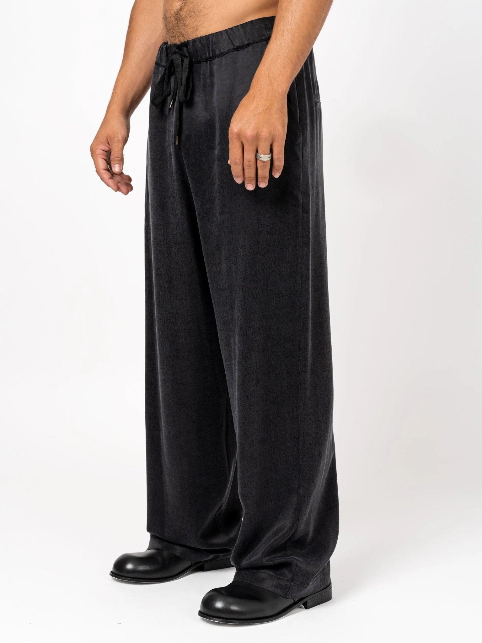 Relaxed Drawstring Pants - by NOSTRA SANTISSIMA