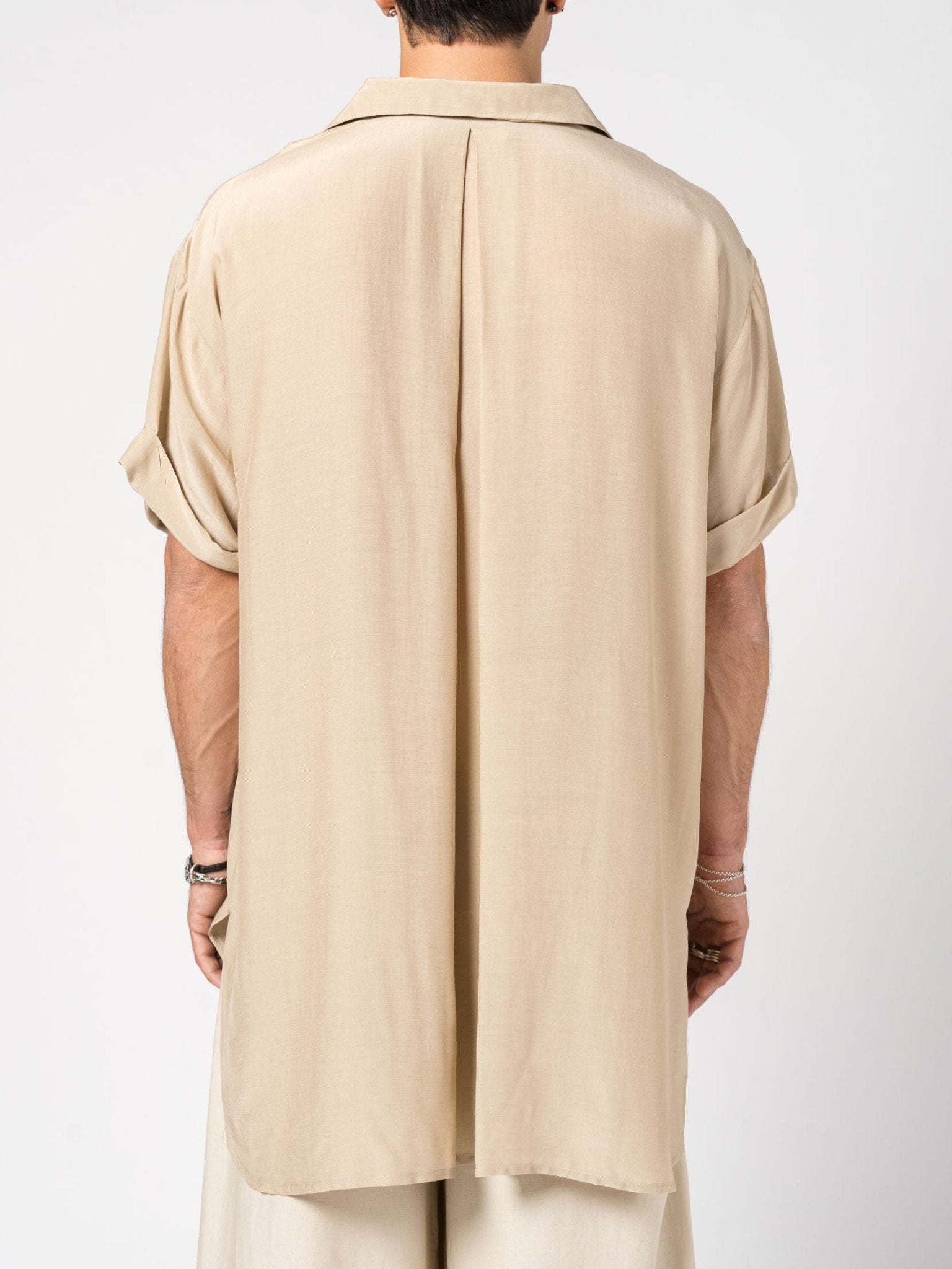 Relaxed - Fit Open - Collar Shirt - by NOSTRA SANTISSIMA