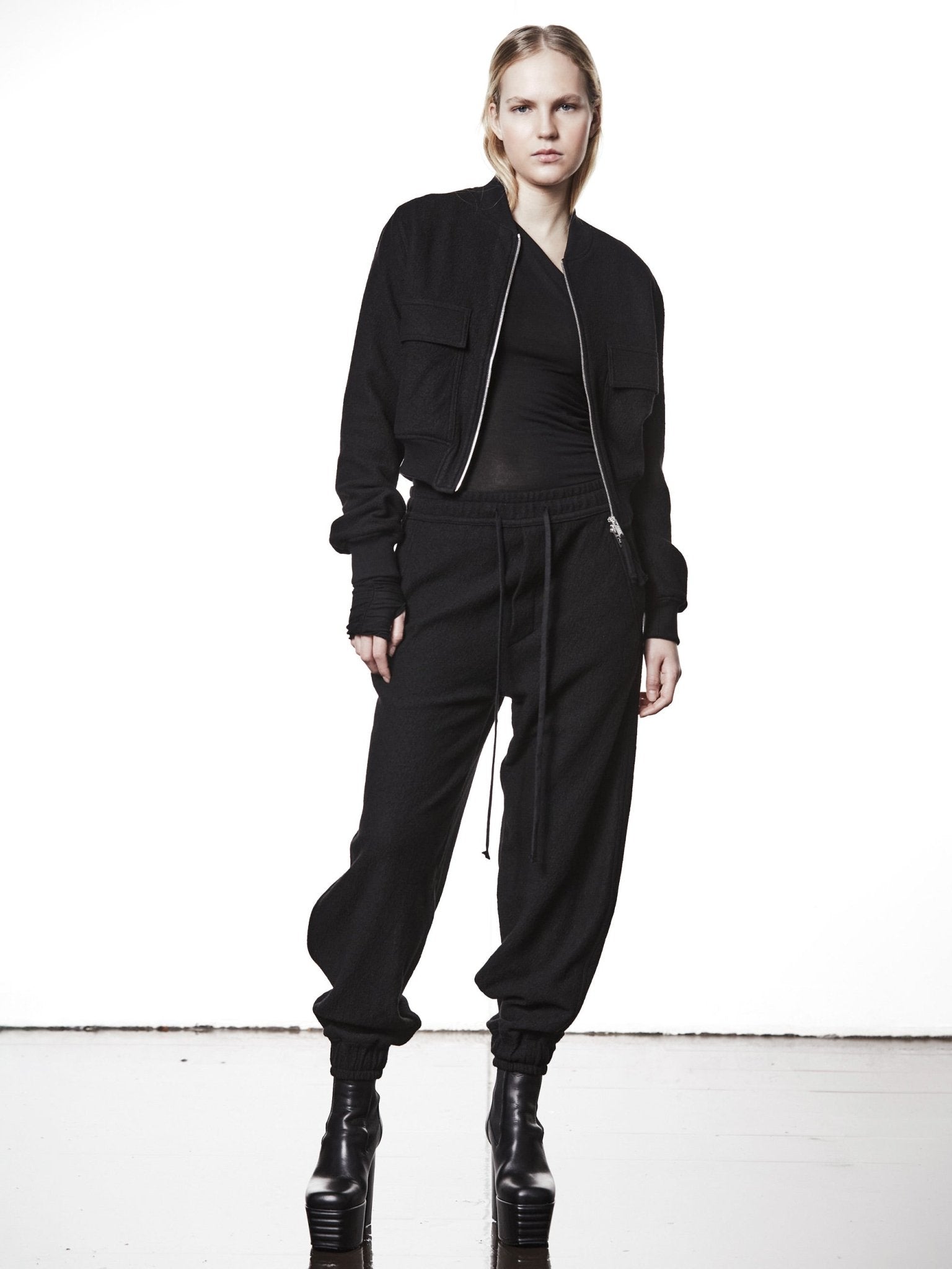 Relaxed Wool Trousers - by THOM KROM