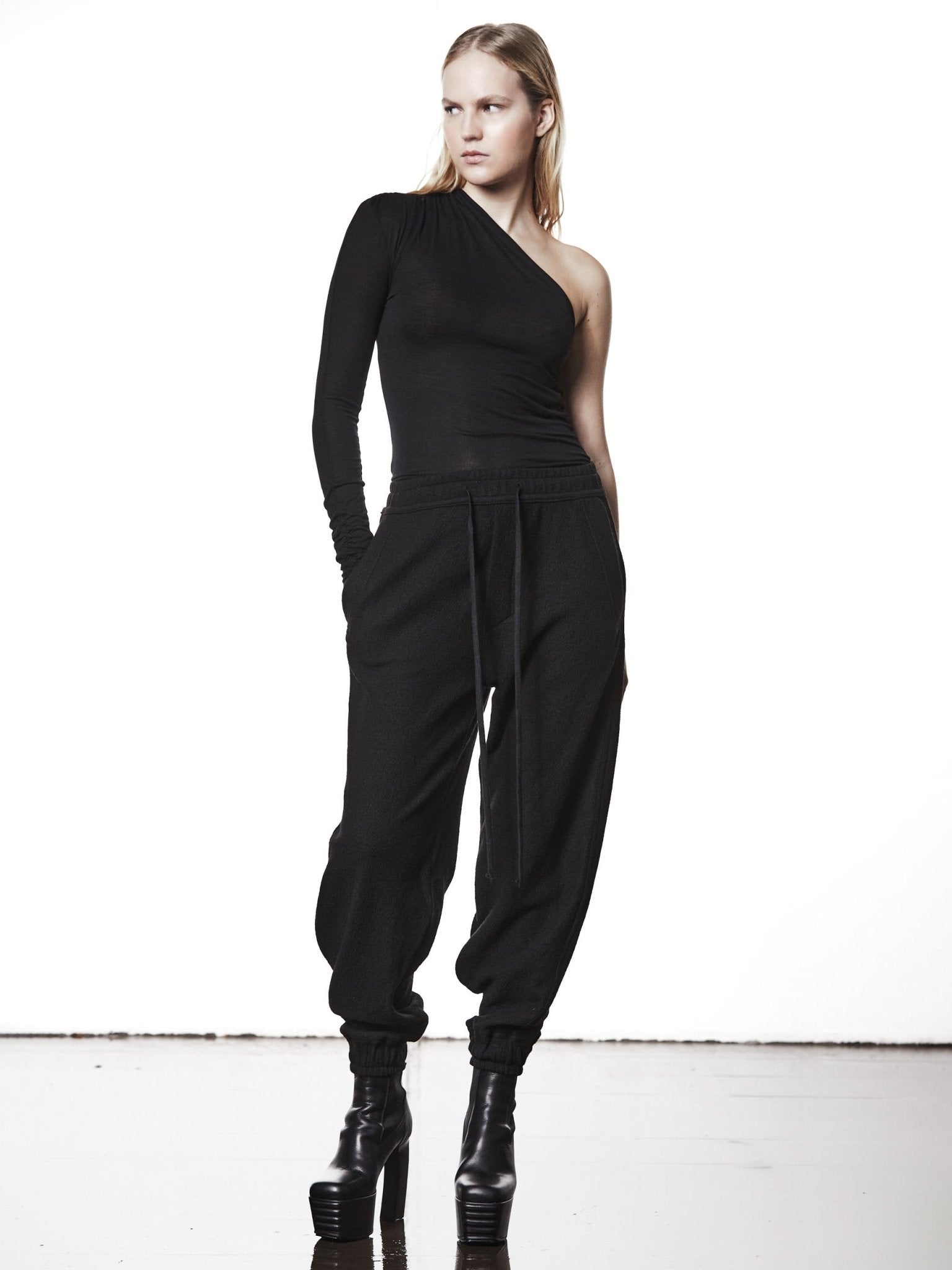 Relaxed Wool Trousers - by THOM KROM