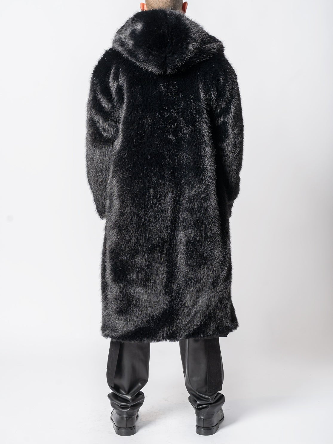 Reversible Faux Fur Coat - by NOSTRA SANTISSIMA