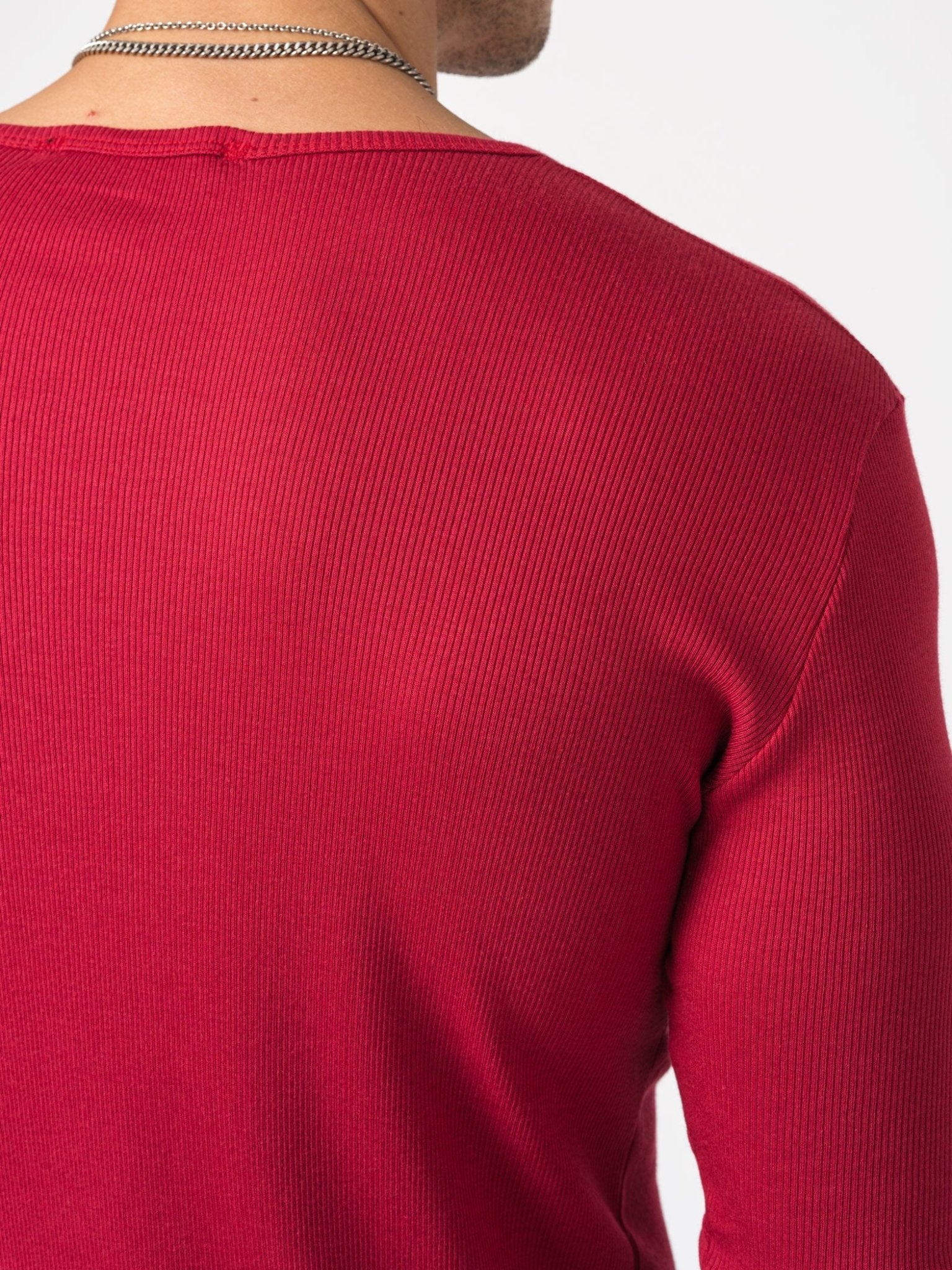 Rib Long Sleeve T-Shirt - by D.HYGEN