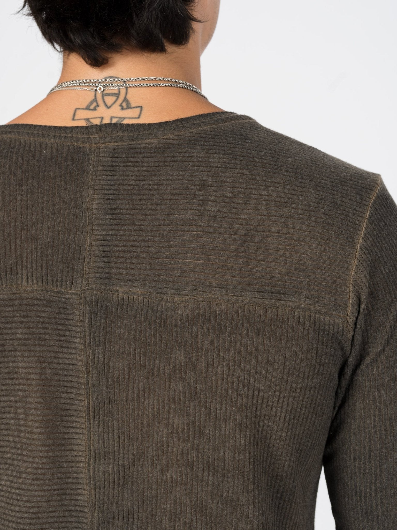 Ribbed Cotton Tee - by AITO