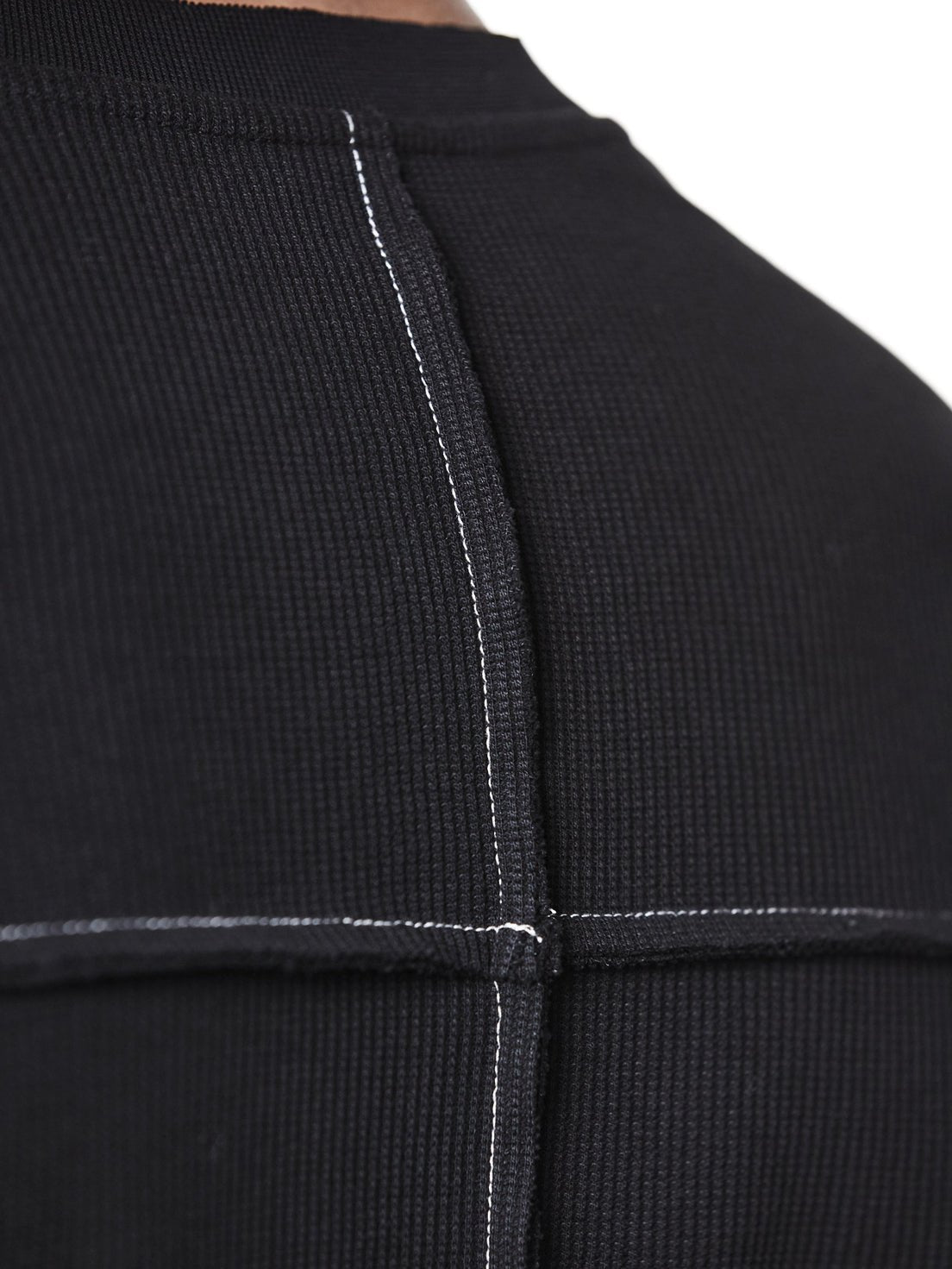Ribbed Long - Sleeve T-Shirt - by THOM KROM