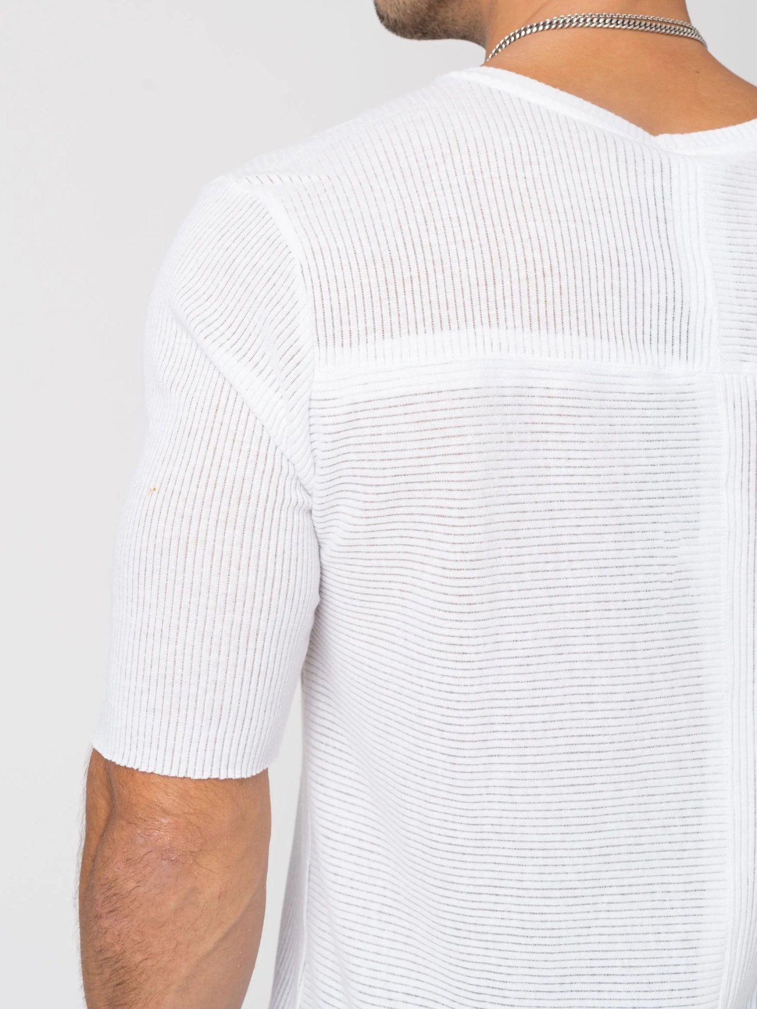 Ribbed T-shirt - by AITO