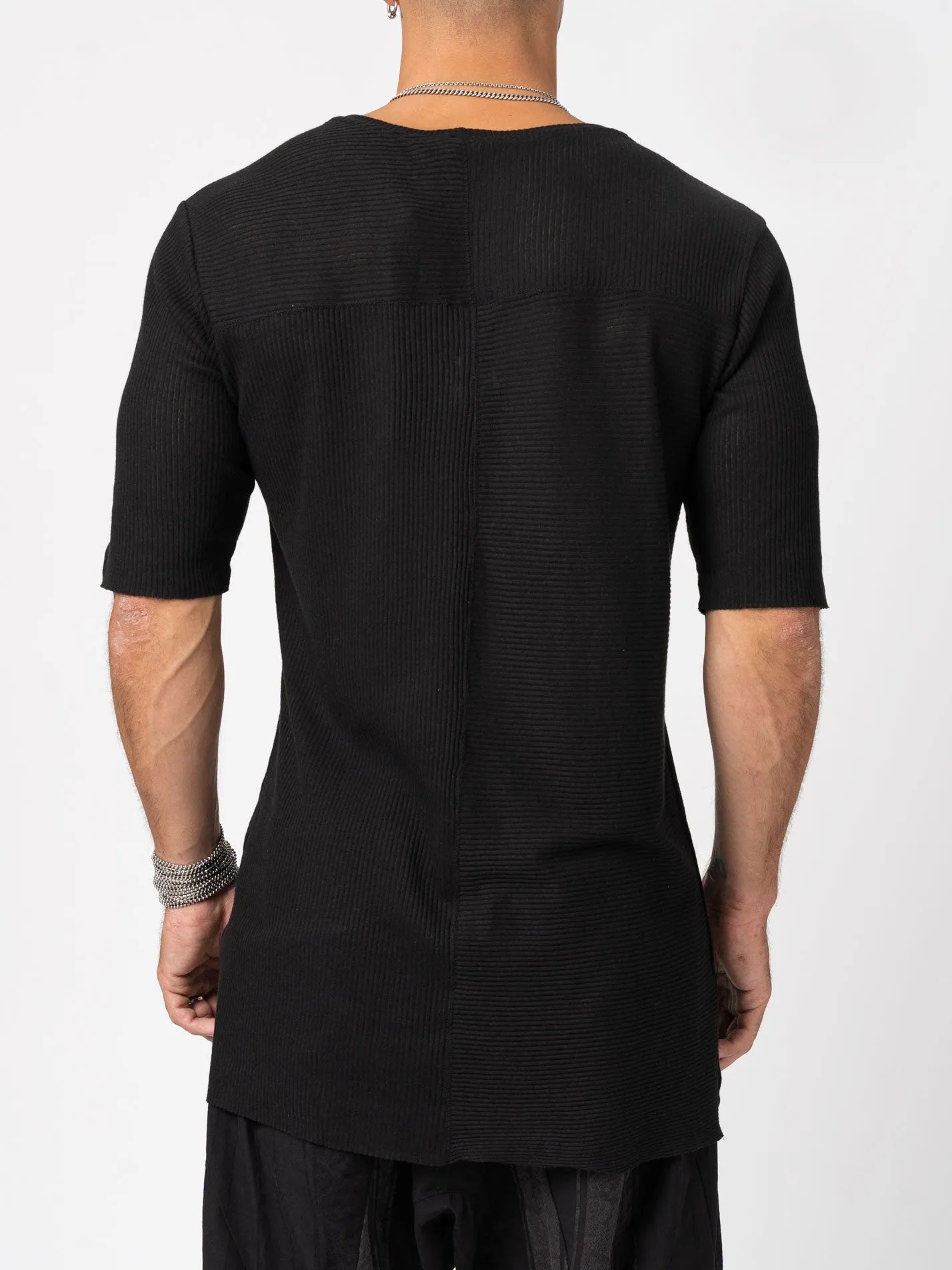 Ribbed T-shirt - by AITO