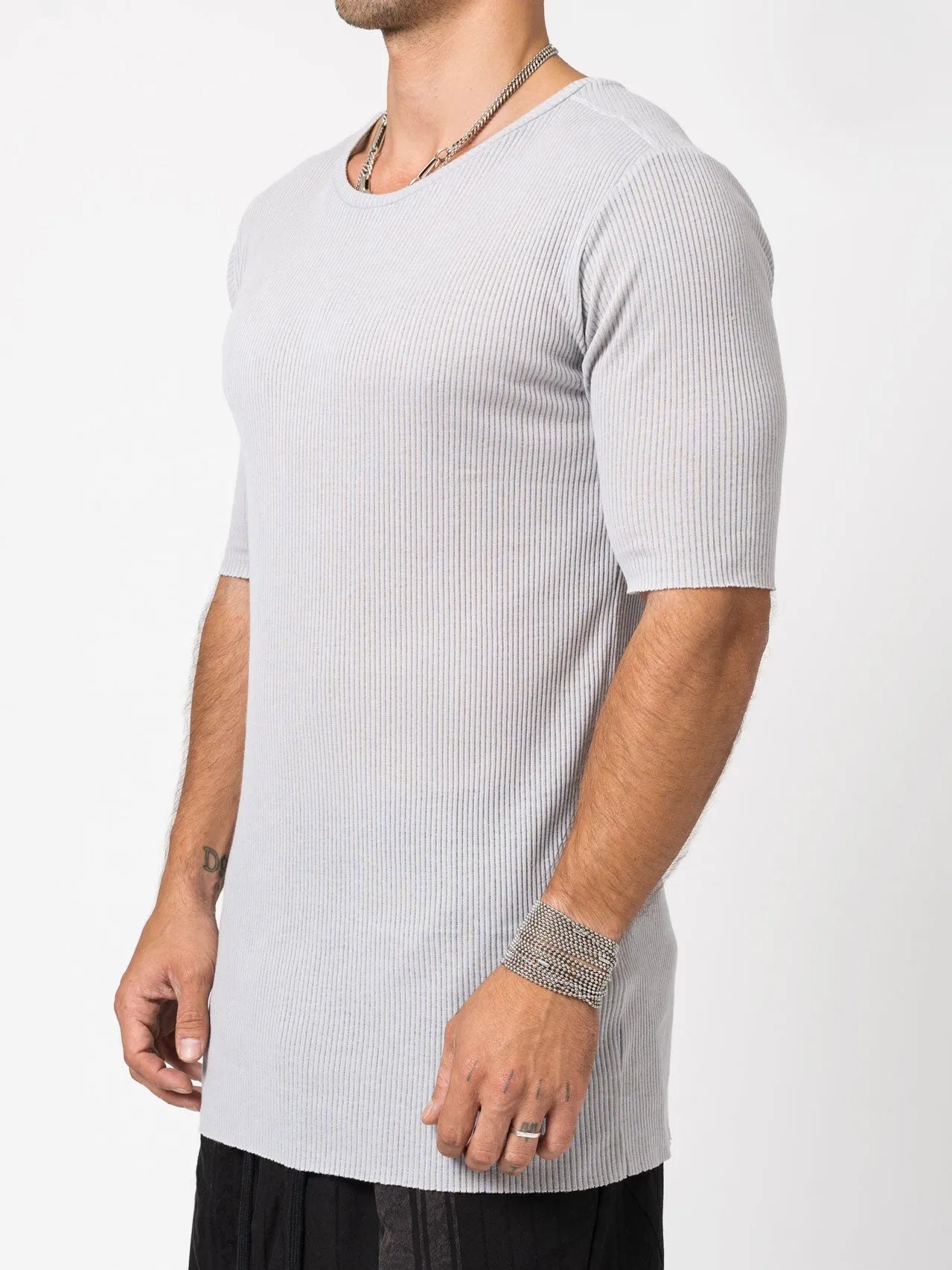 Ribbed T-shirt - by AITO